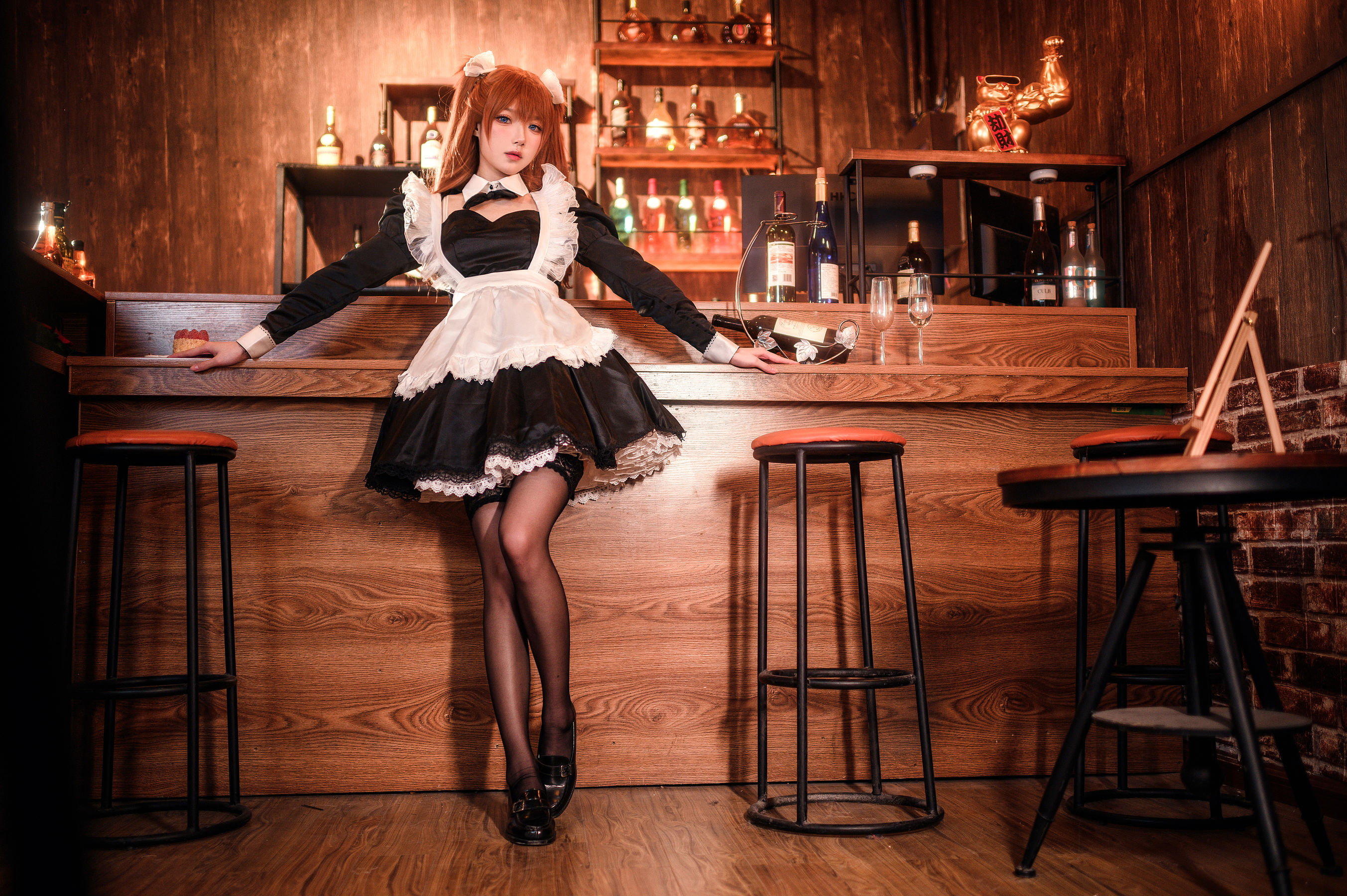 [网红COSER] 动漫博主阿包也是兔娘 - 明日香