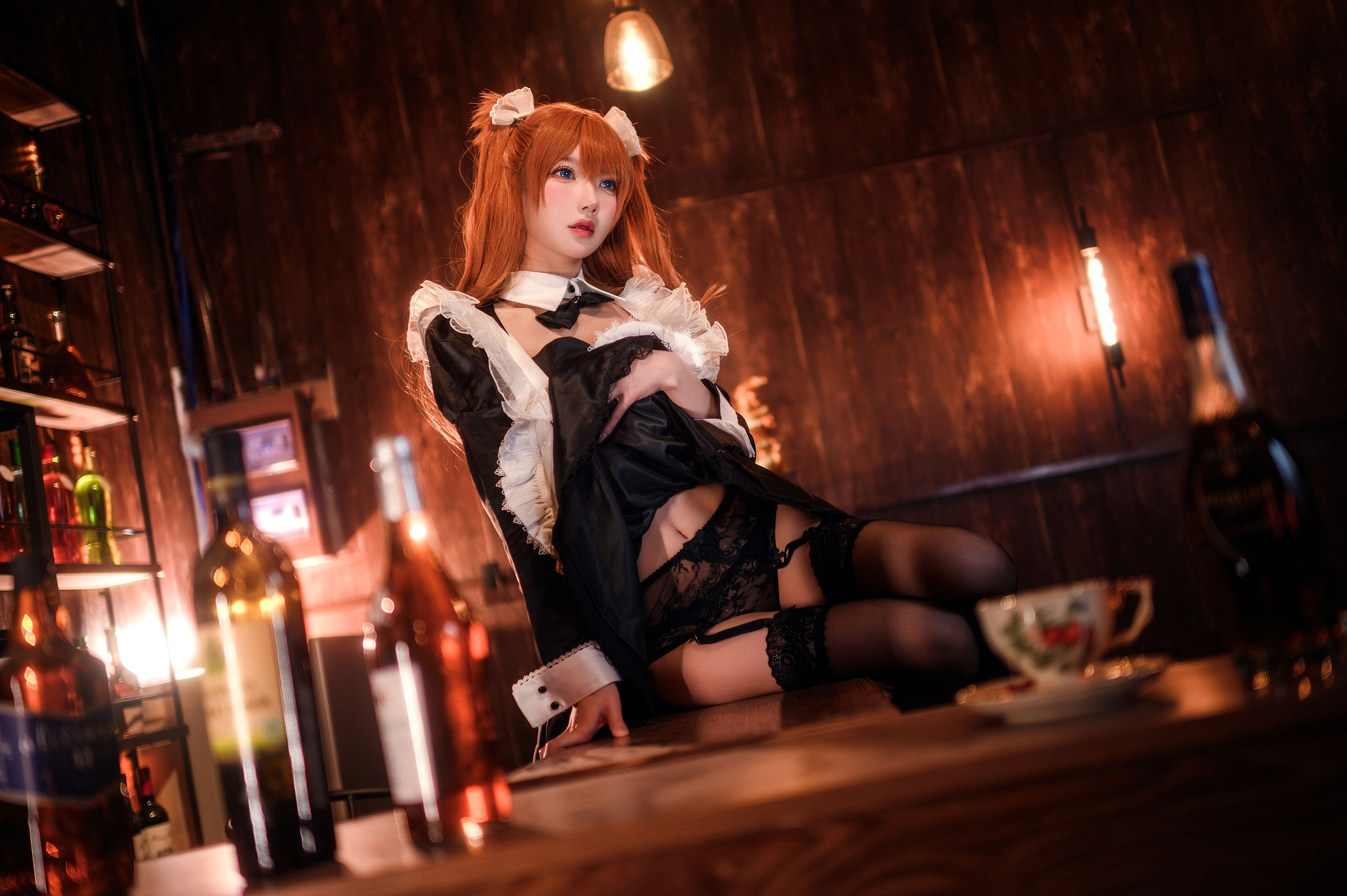 [网红COSER] 动漫博主阿包也是兔娘 - 明日香