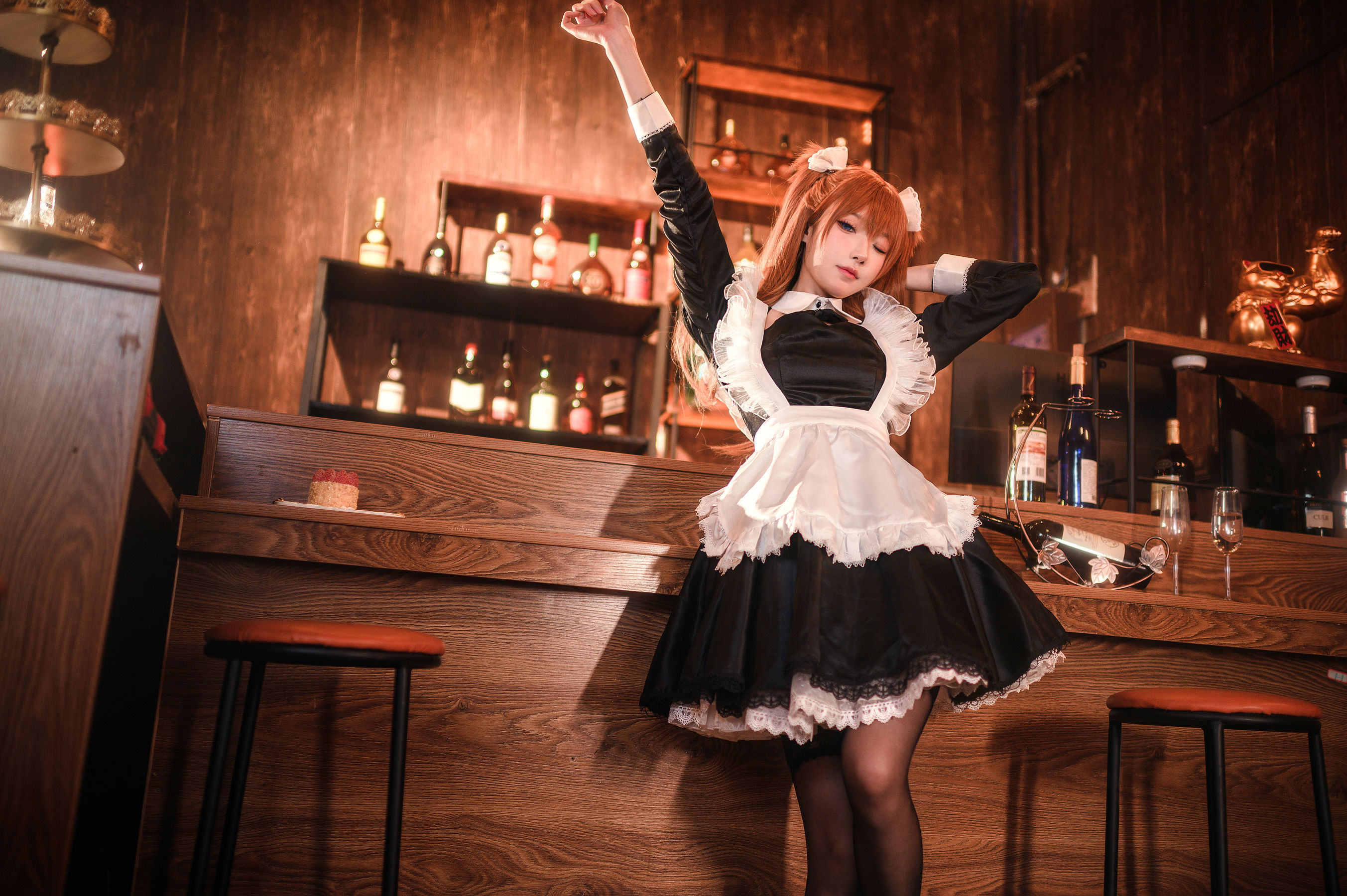 [网红COSER] 动漫博主阿包也是兔娘 - 明日香