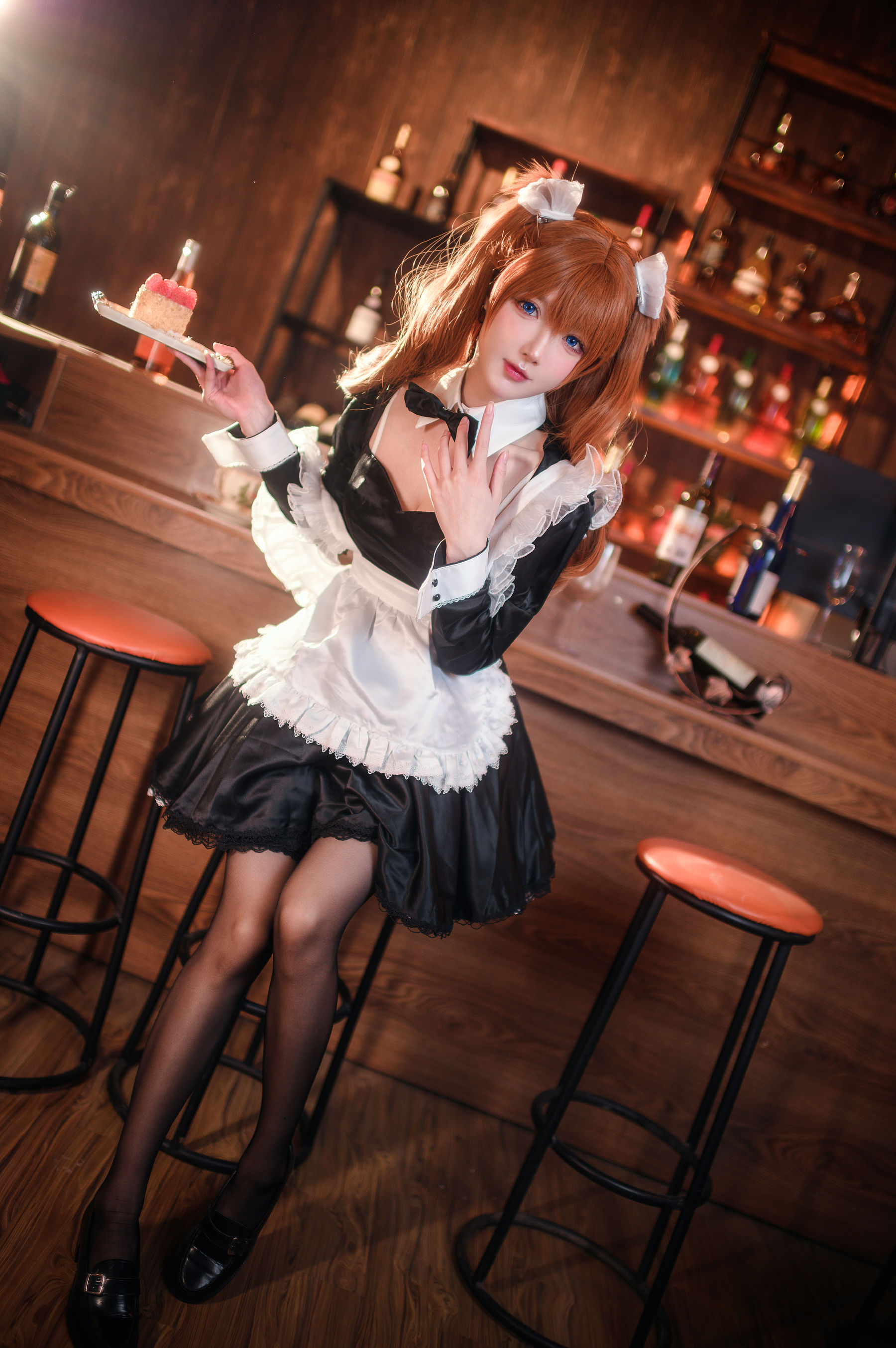 [网红COSER] 动漫博主阿包也是兔娘 - 明日香