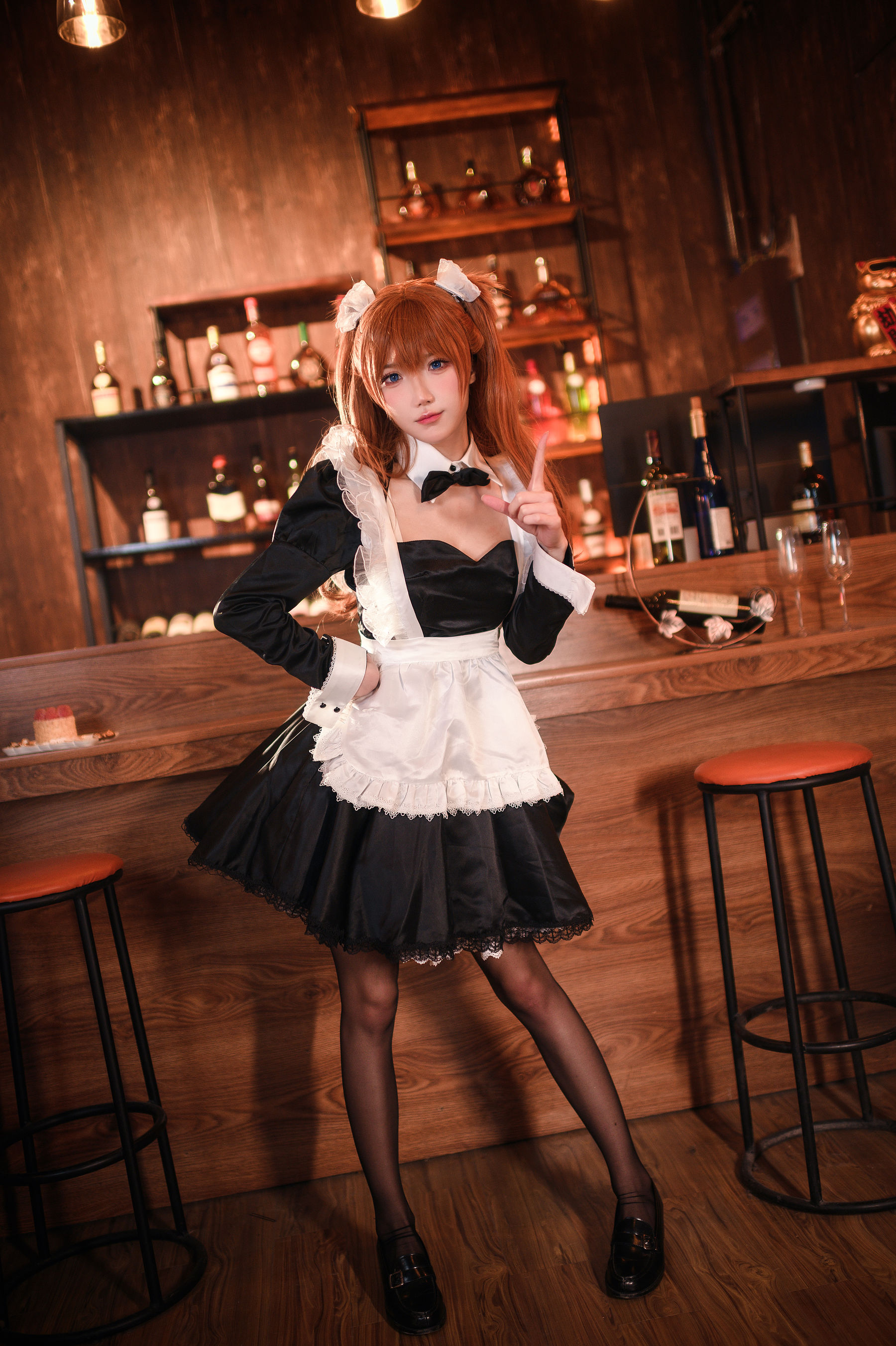 [网红COSER] 动漫博主阿包也是兔娘 - 明日香