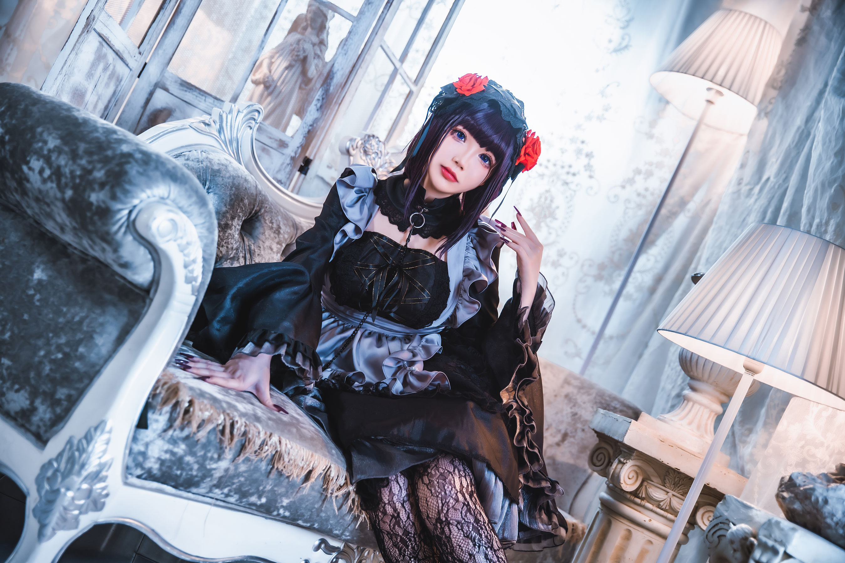 [网红COSER] 动漫博主雪晴Astra - 喜多川黑江雫