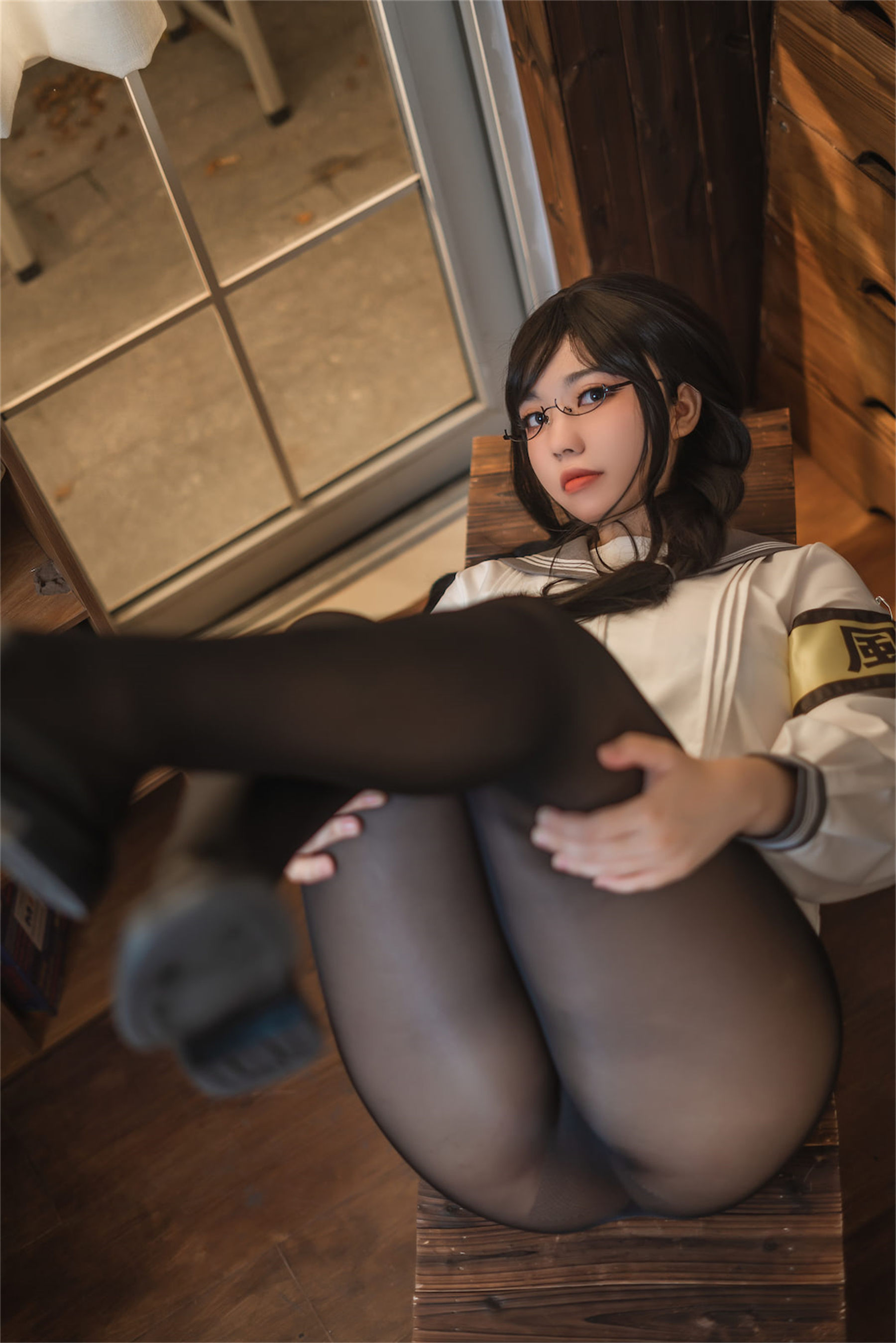 [网红COSER] 啊日日_Ganlory - 放课后风纪委少女