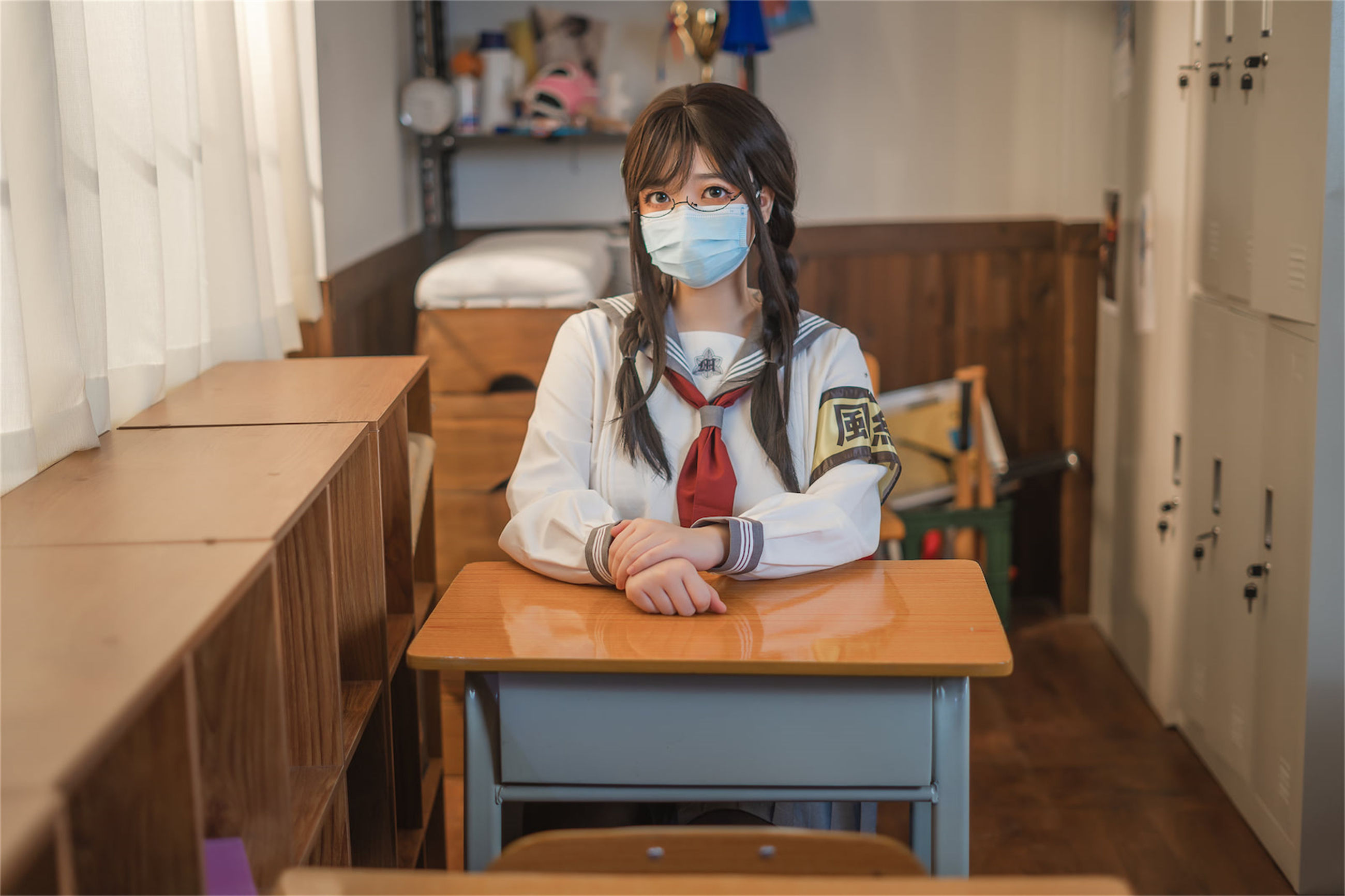 [网红COSER] 啊日日_Ganlory - 放课后风纪委少女