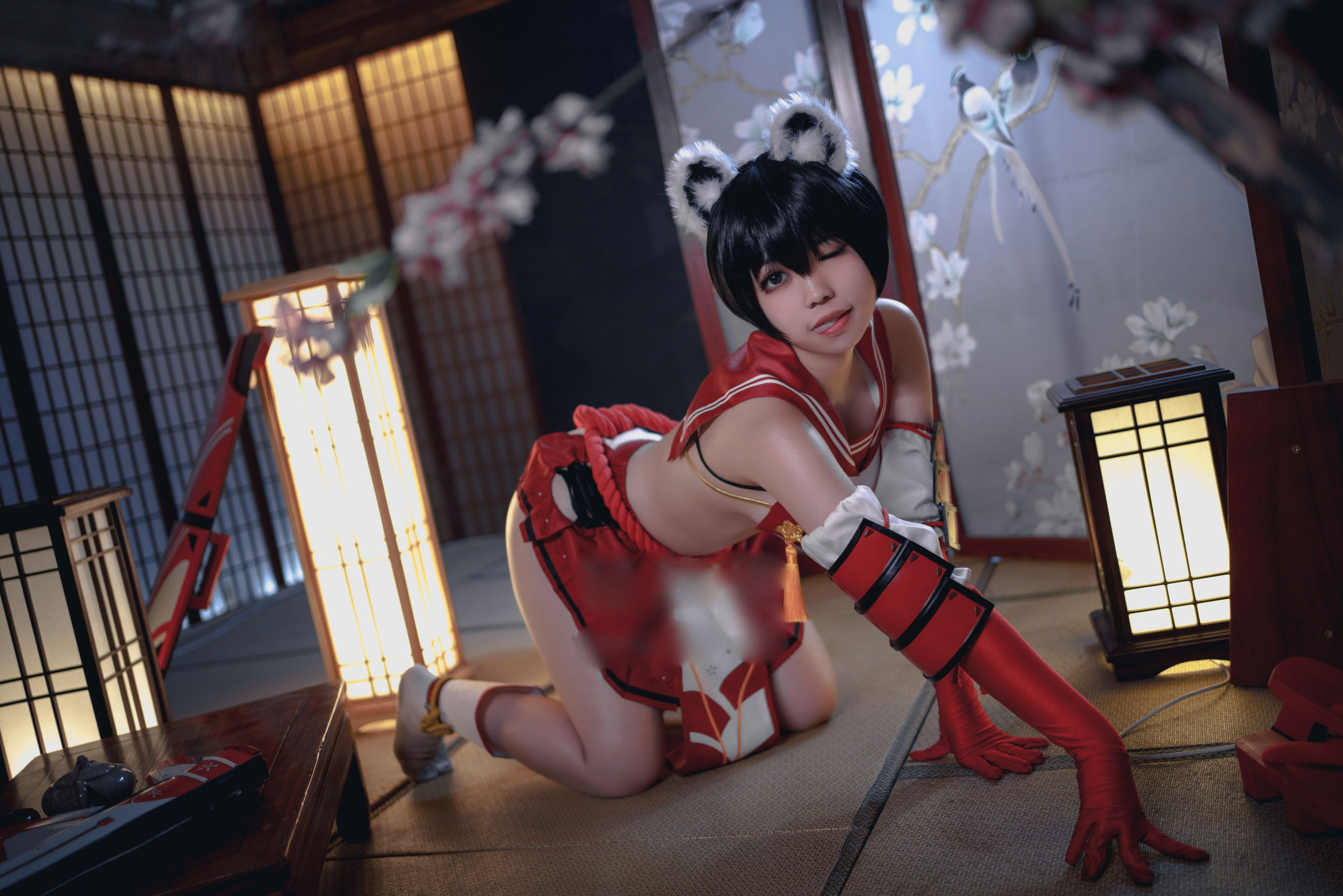 [网红COSER] 啊日日_Ganlory - 椿