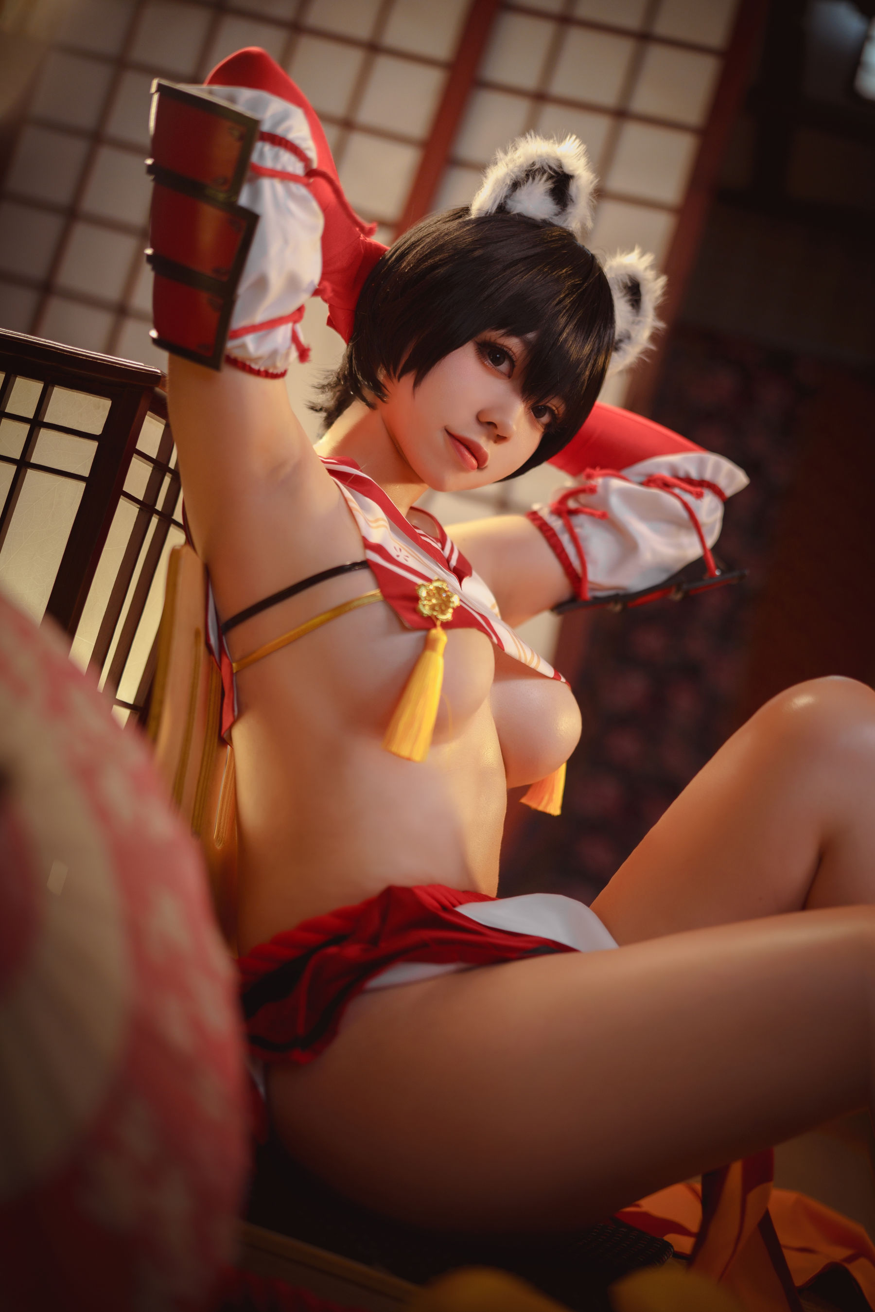 [网红COSER] 啊日日_Ganlory - 椿