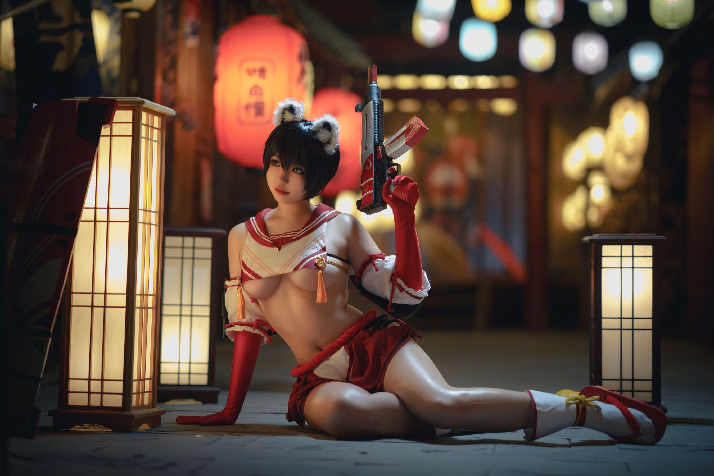 [网红COSER] 啊日日_Ganlory - 椿