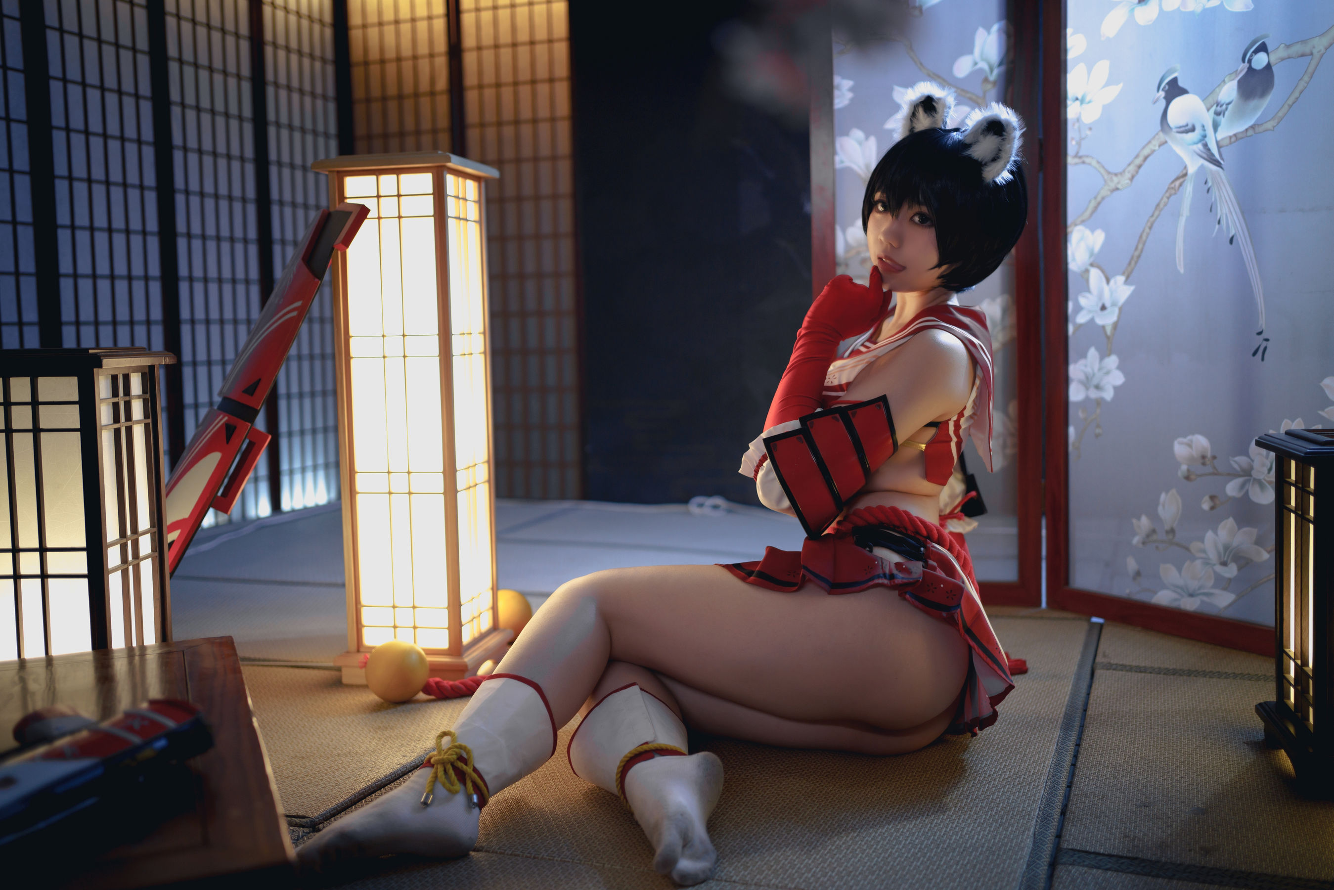[网红COSER] 啊日日_Ganlory - 椿