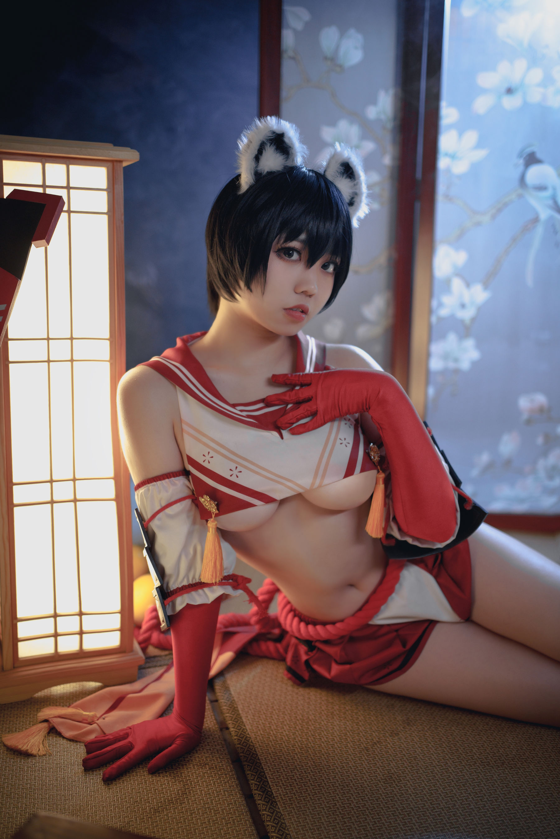 [网红COSER] 啊日日_Ganlory - 椿