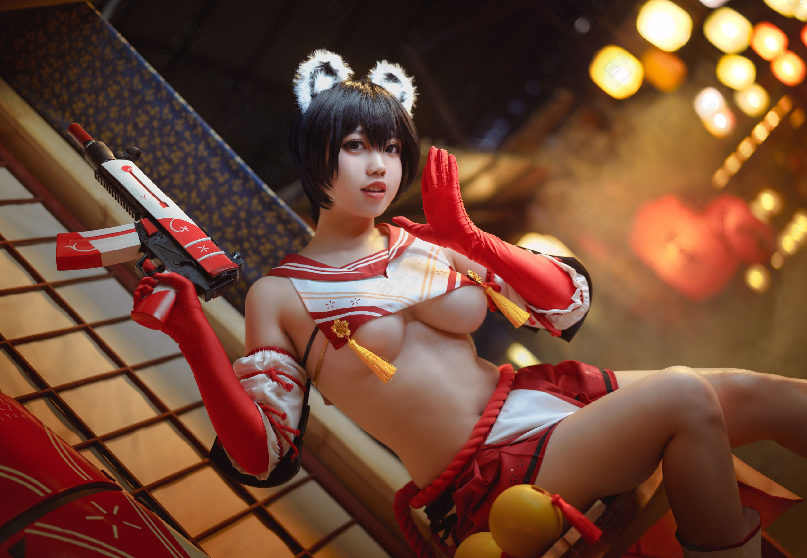 [网红COSER] 啊日日_Ganlory - 椿