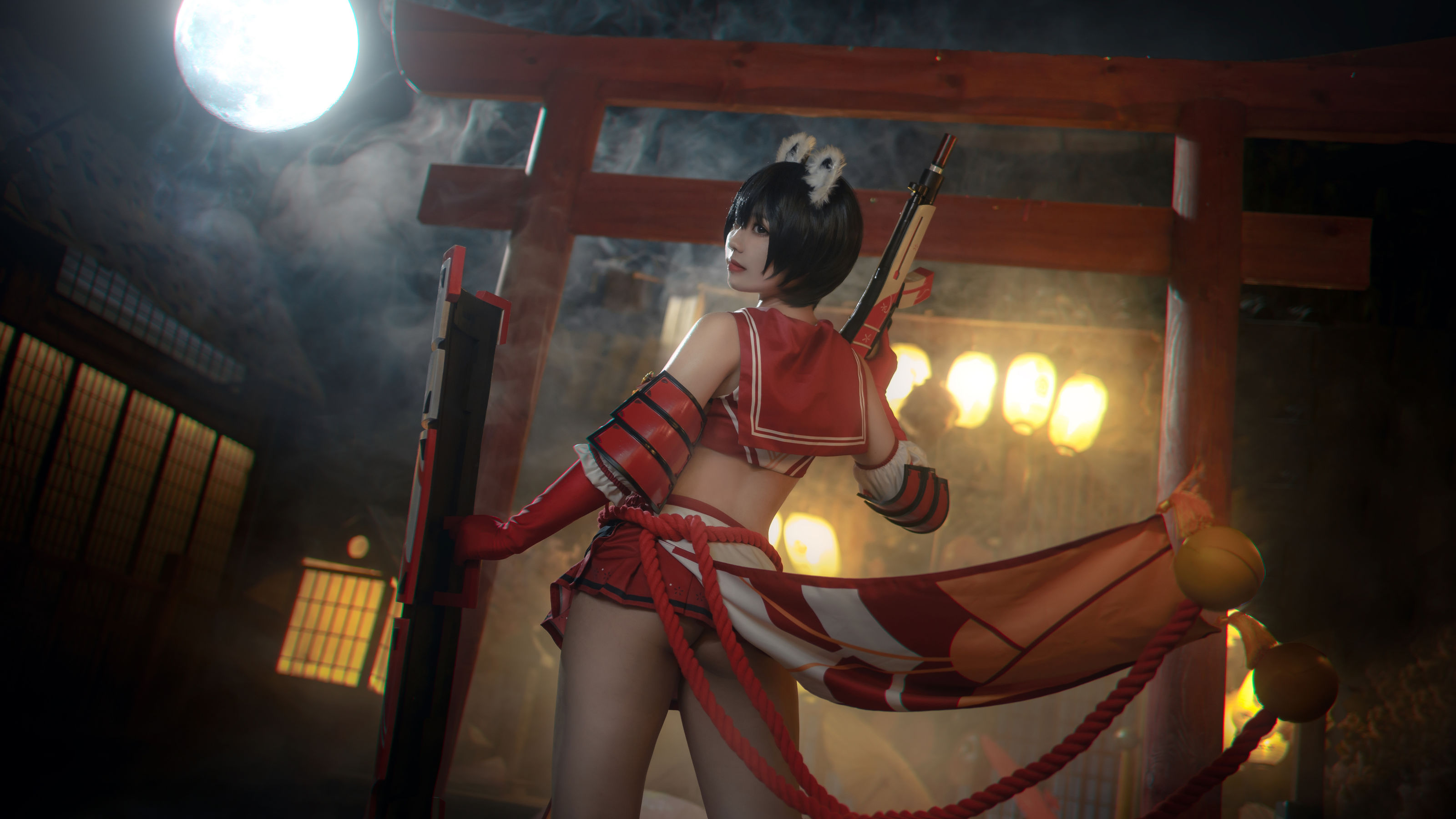 [网红COSER] 啊日日_Ganlory - 椿
