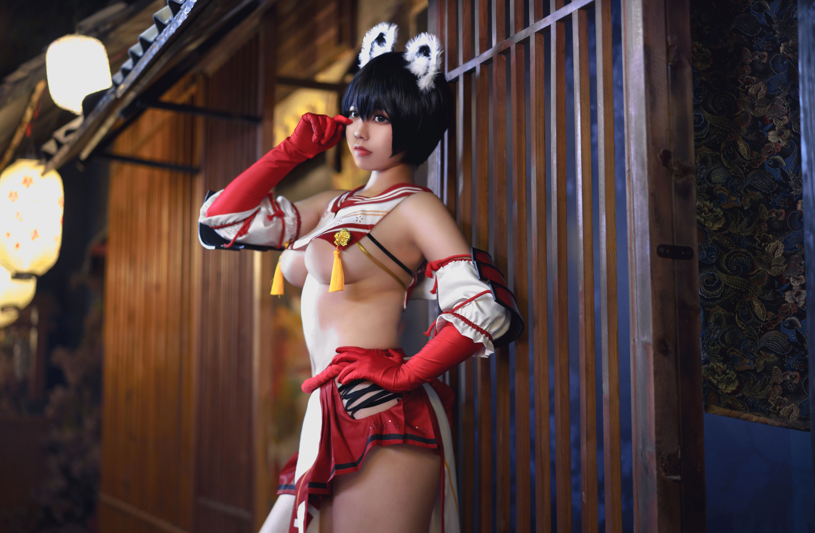 [网红COSER] 啊日日_Ganlory - 椿