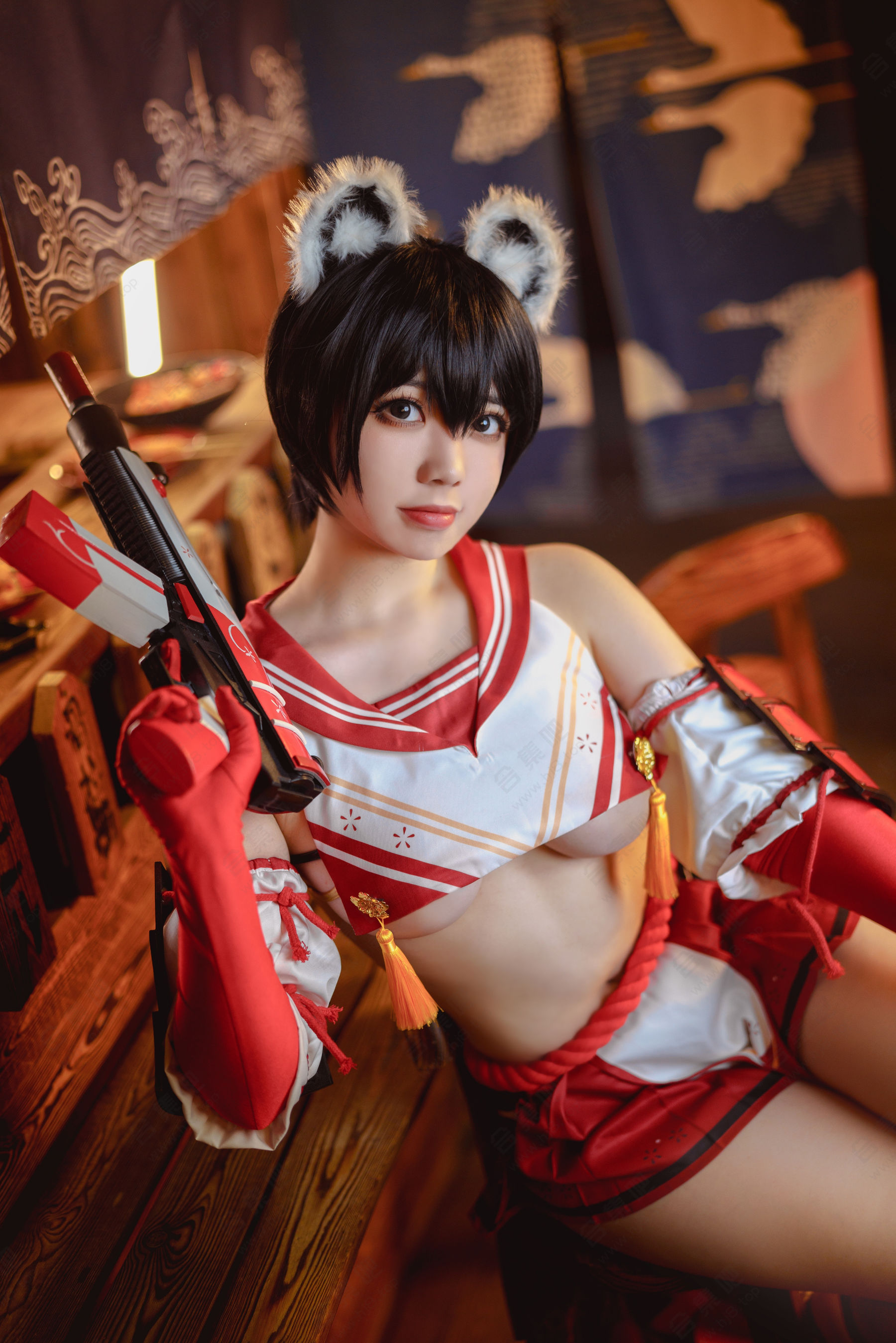 [网红COSER] 啊日日_Ganlory - 椿