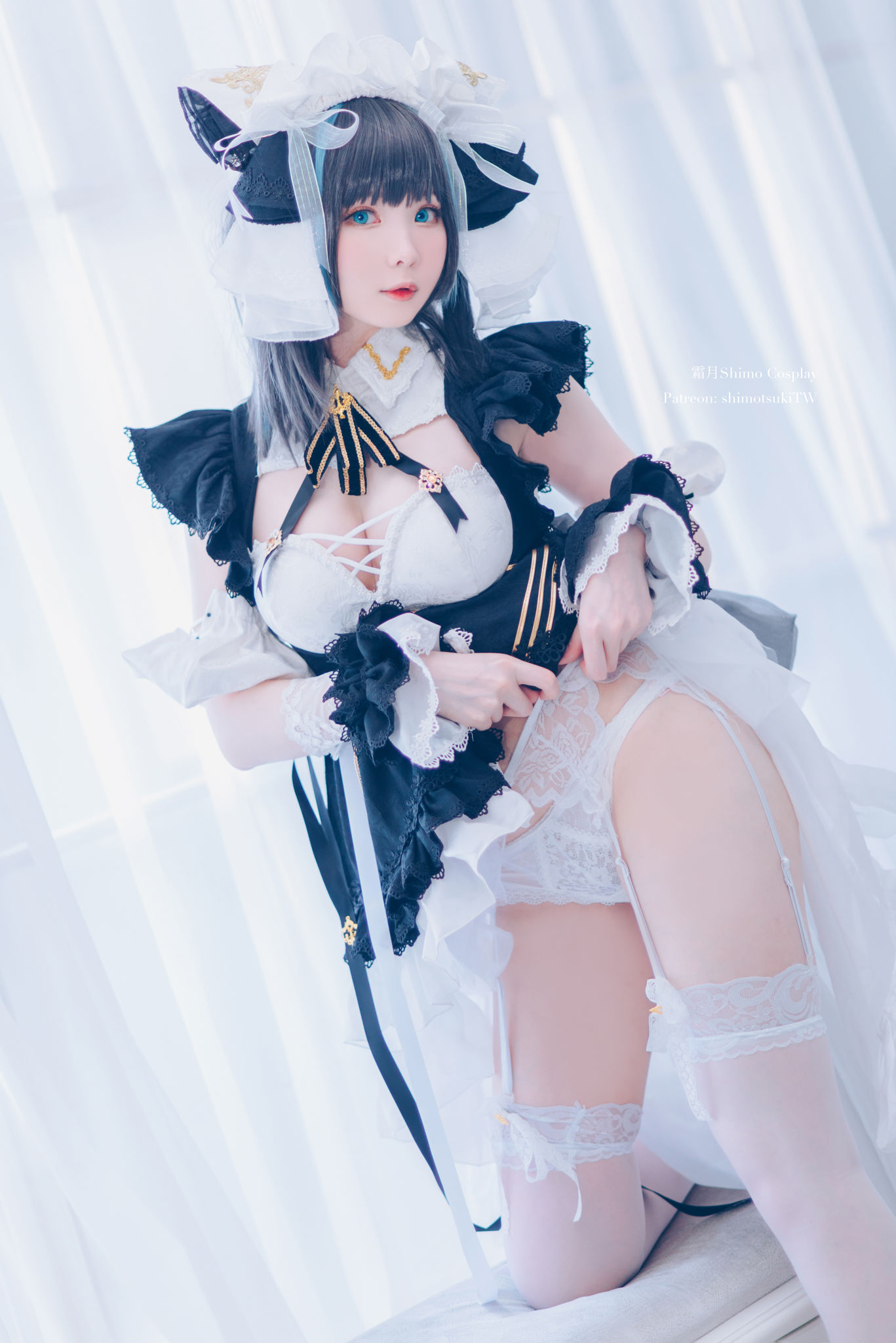 [网红COSER] 微博妹纸霜月shimo - 碧蓝航线 柴郡