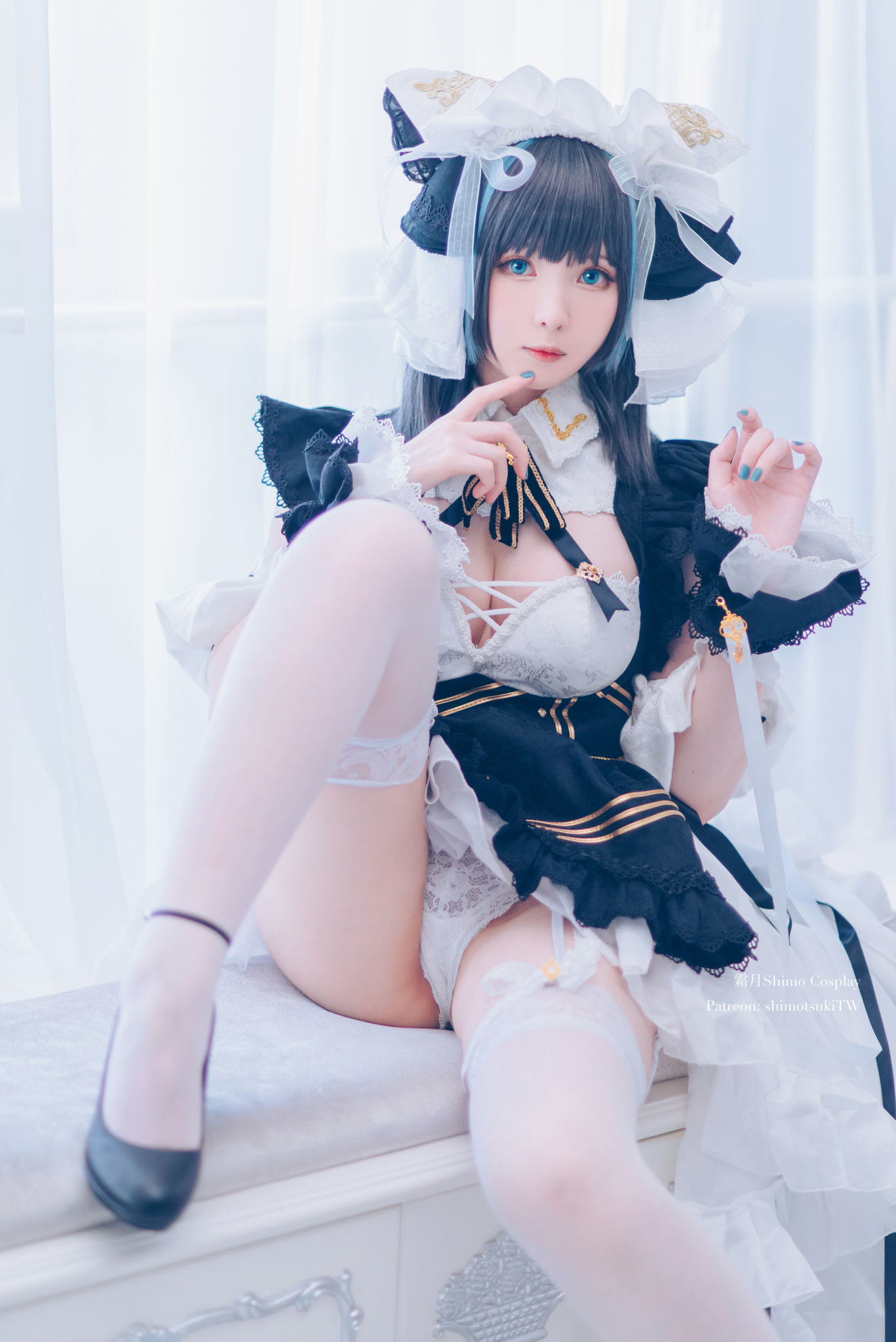 [网红COSER] 微博妹纸霜月shimo - 碧蓝航线 柴郡