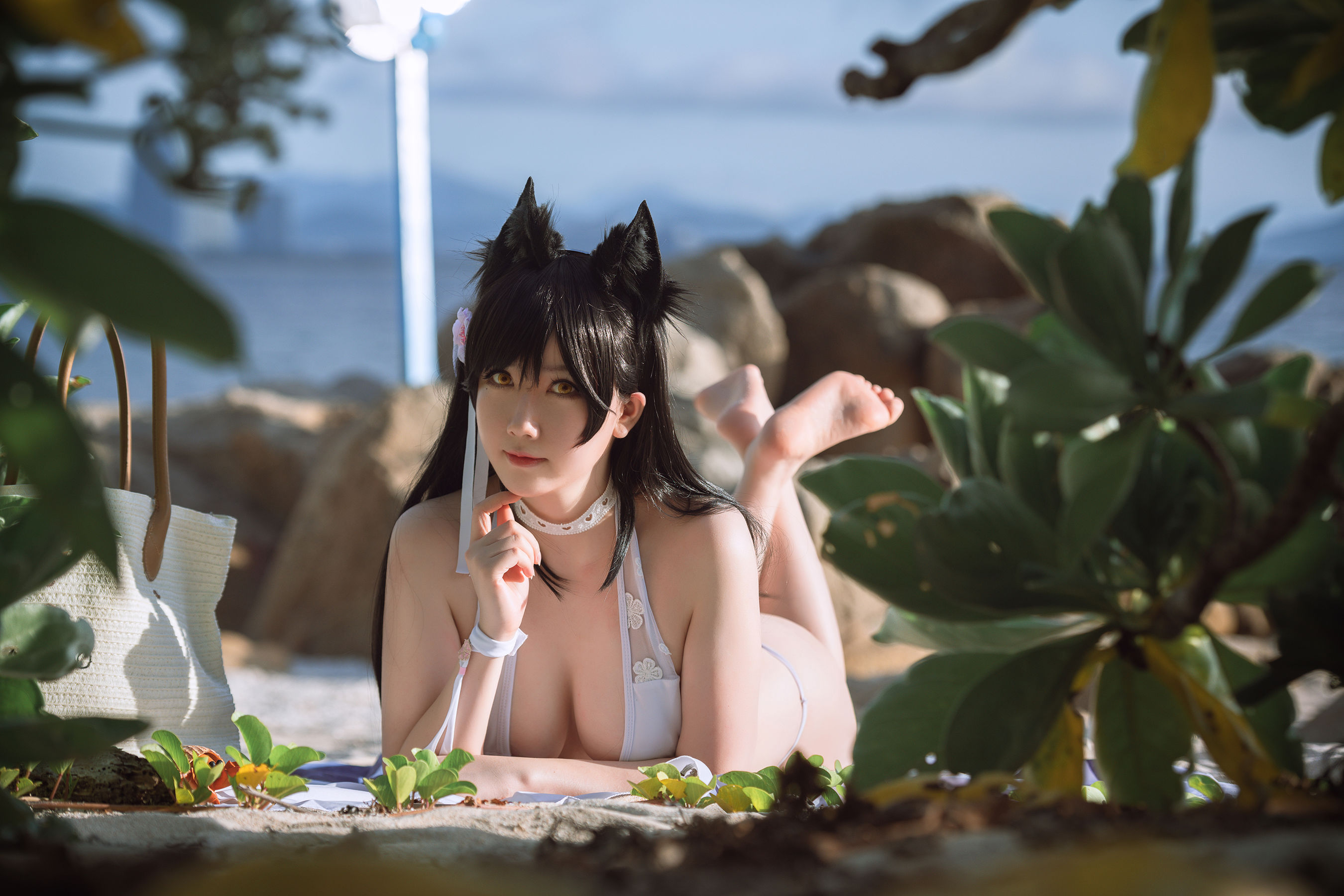[网红COSER] 微肉感萌妹是本末末 - 爱宕泳装