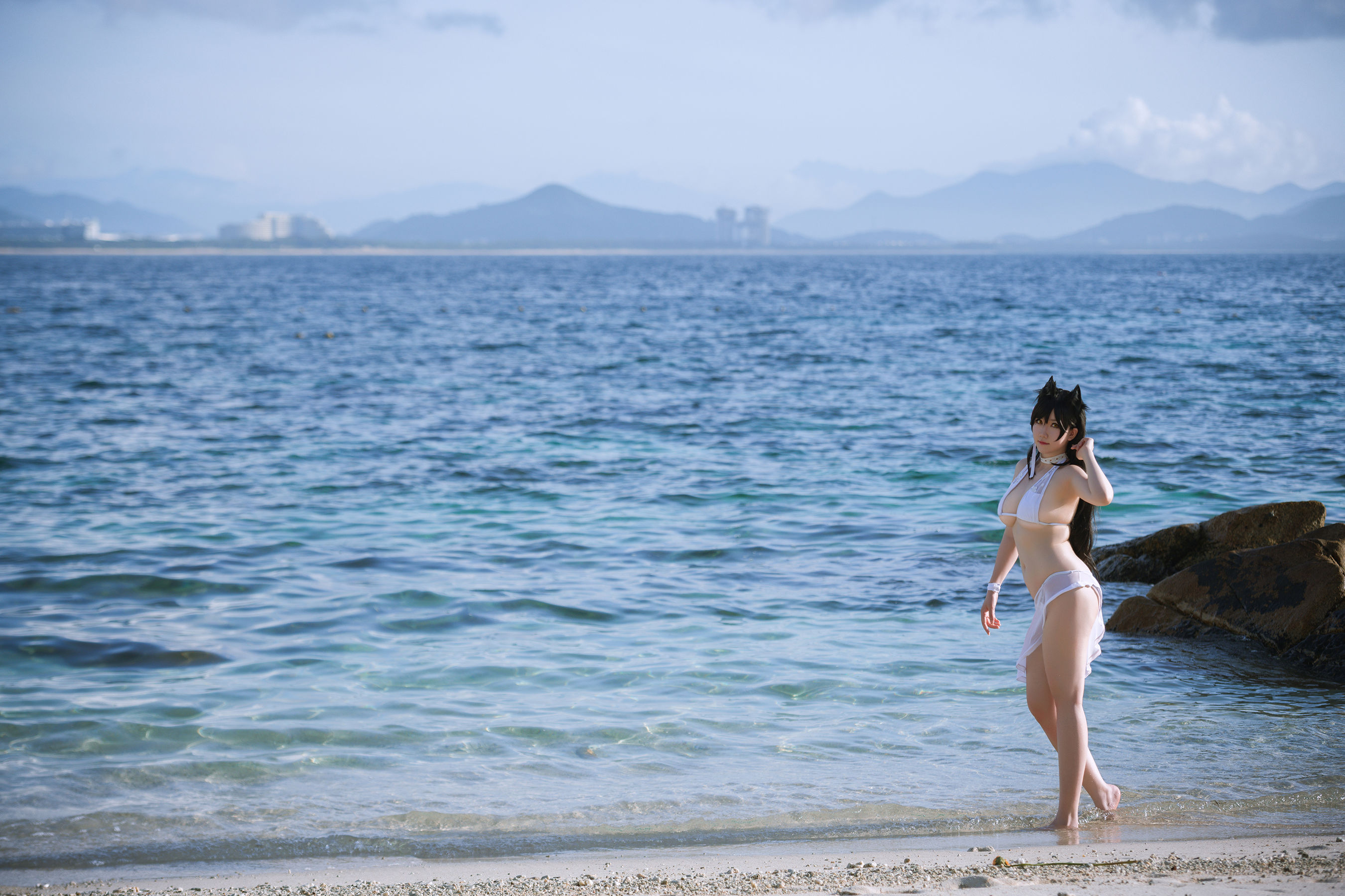 [网红COSER] 微肉感萌妹是本末末 - 爱宕泳装