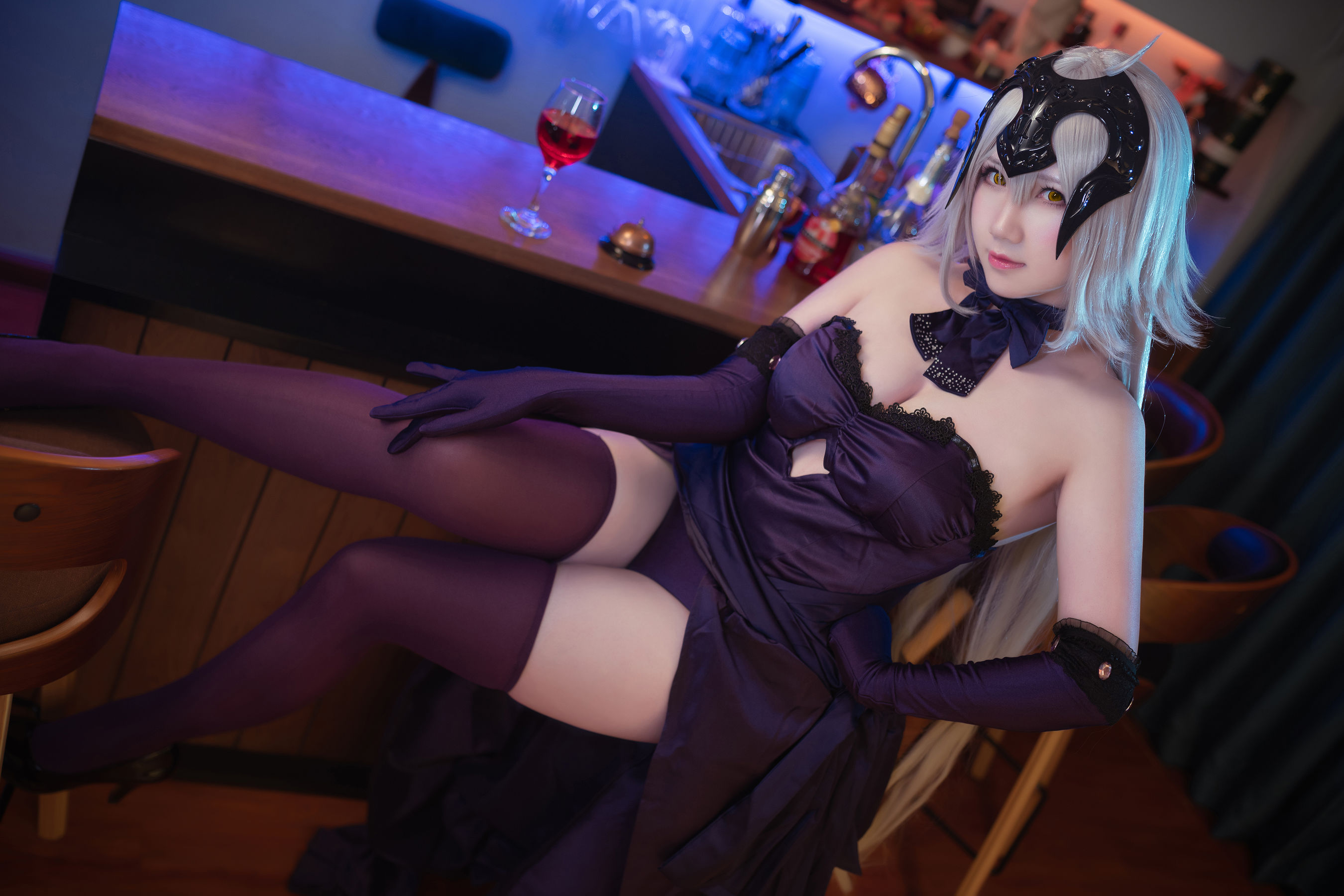 [网红COSER] 微肉感萌妹是本末末 - 贞德