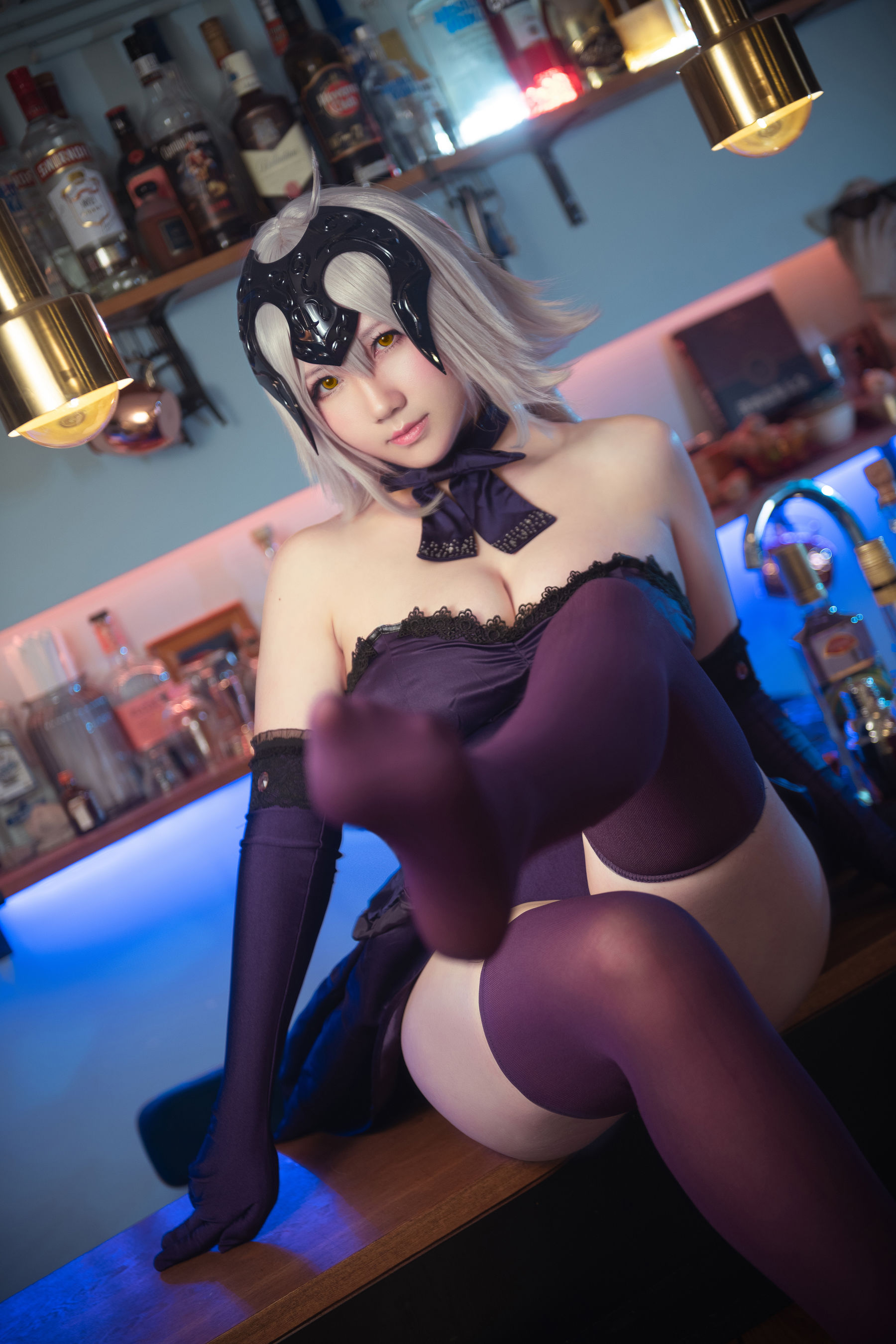 [网红COSER] 微肉感萌妹是本末末 - 贞德