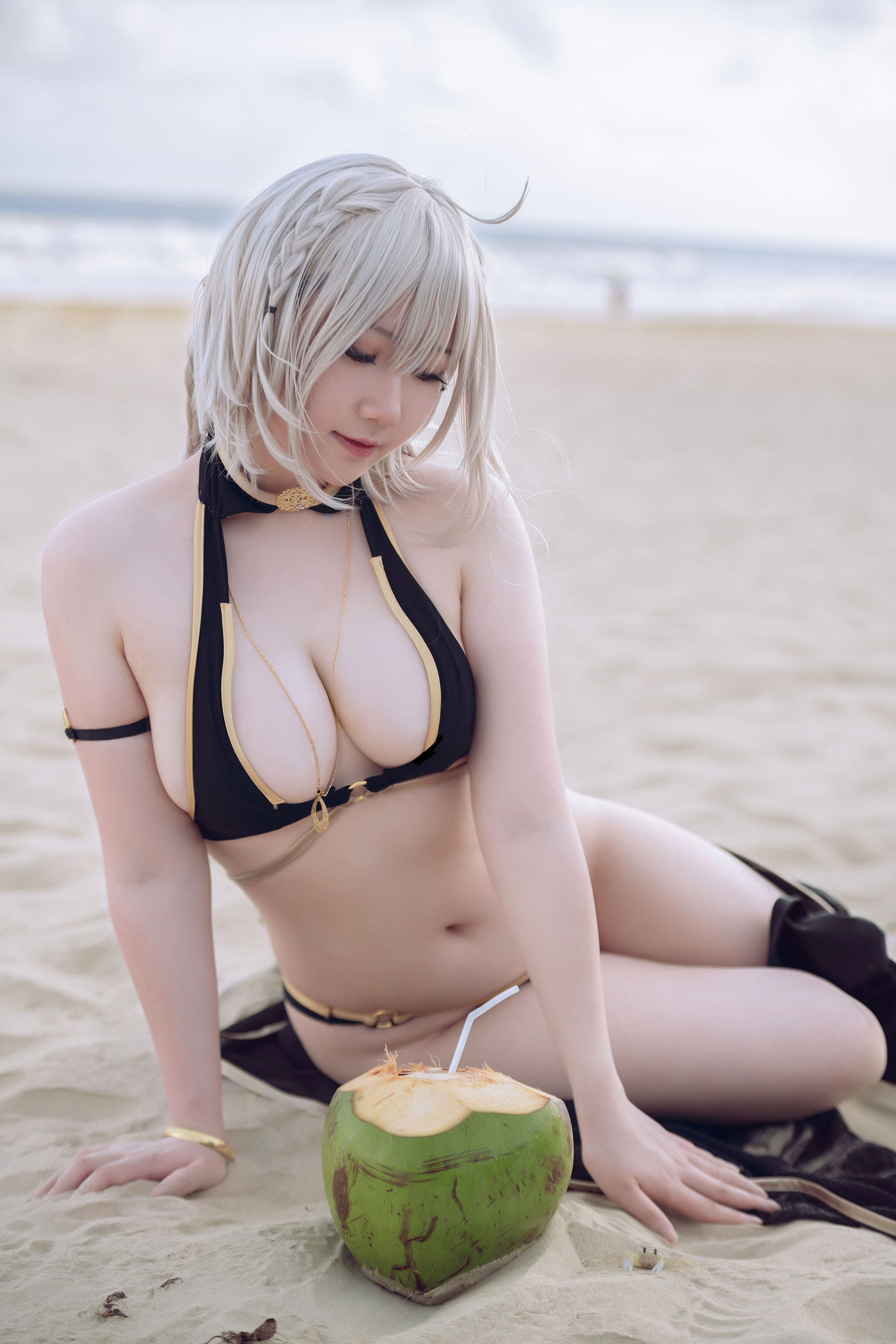 [网红COSER] 微肉感萌妹是本末末 - 贞德