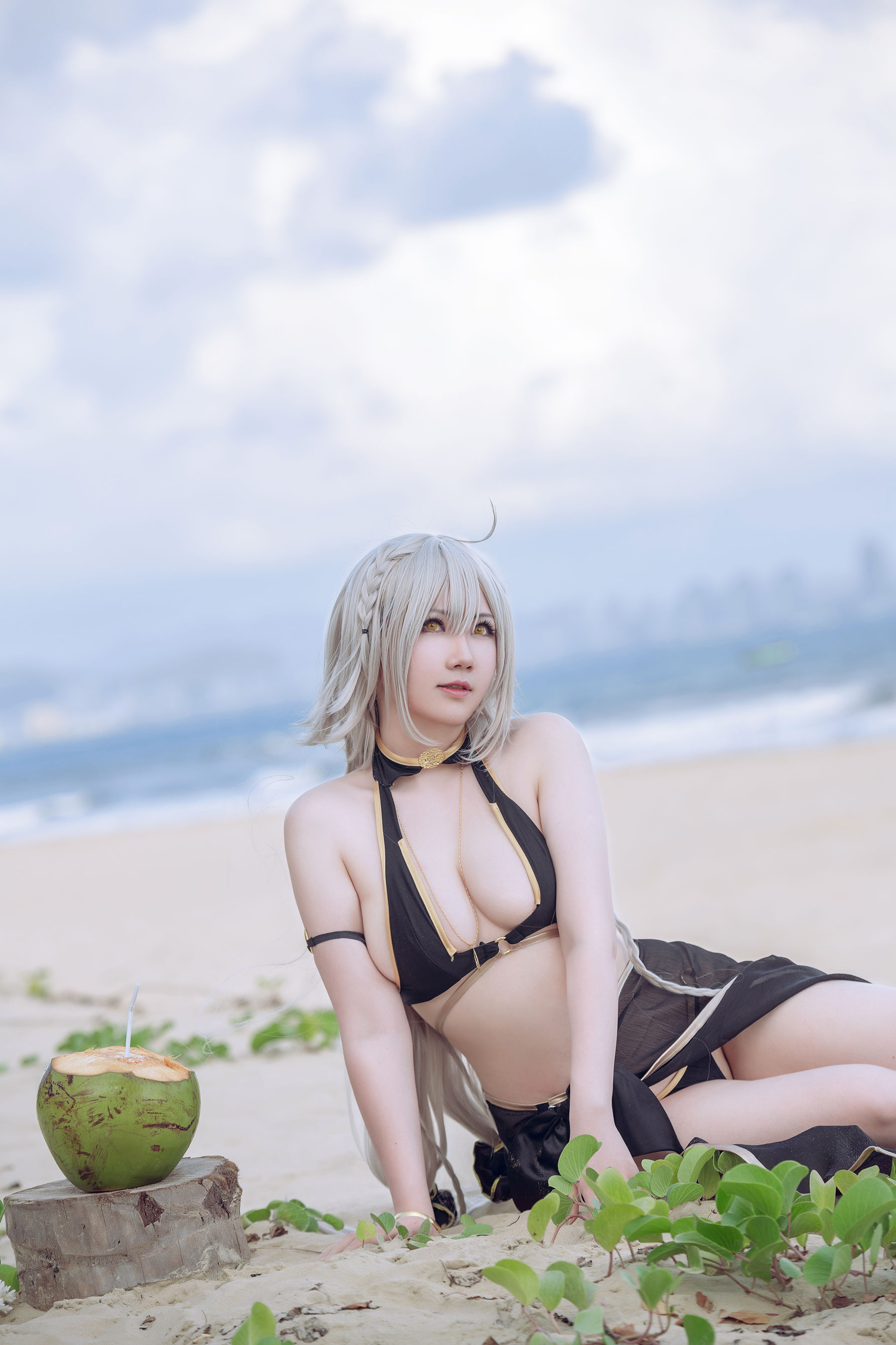 [网红COSER] 微肉感萌妹是本末末 - 贞德