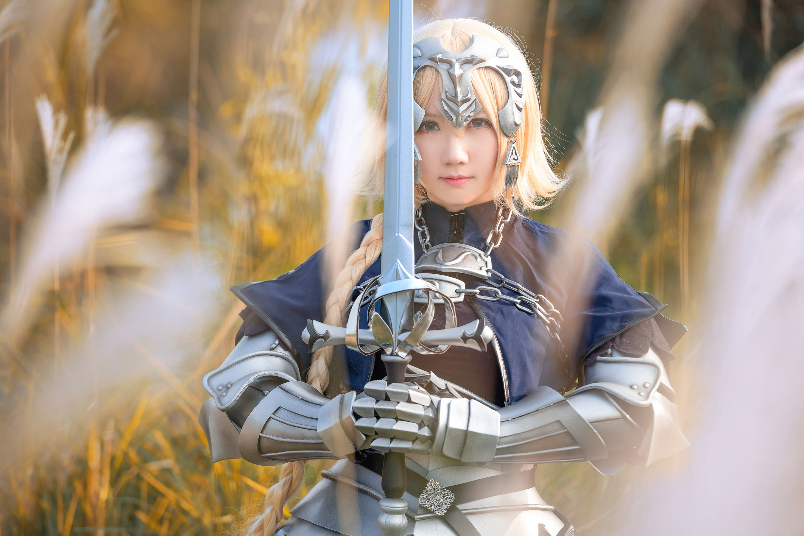 [网红COSER] 微肉感萌妹是本末末 - 贞德