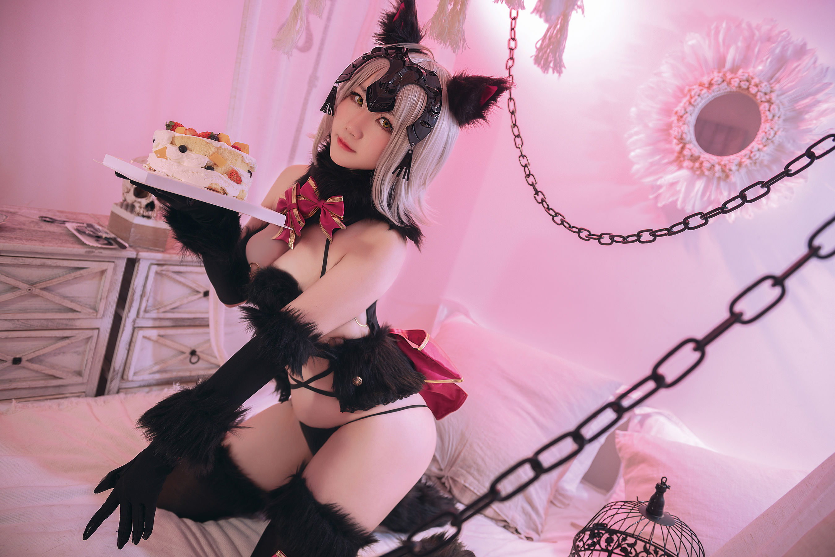 [网红COSER] 微肉感萌妹是本末末 - 贞德