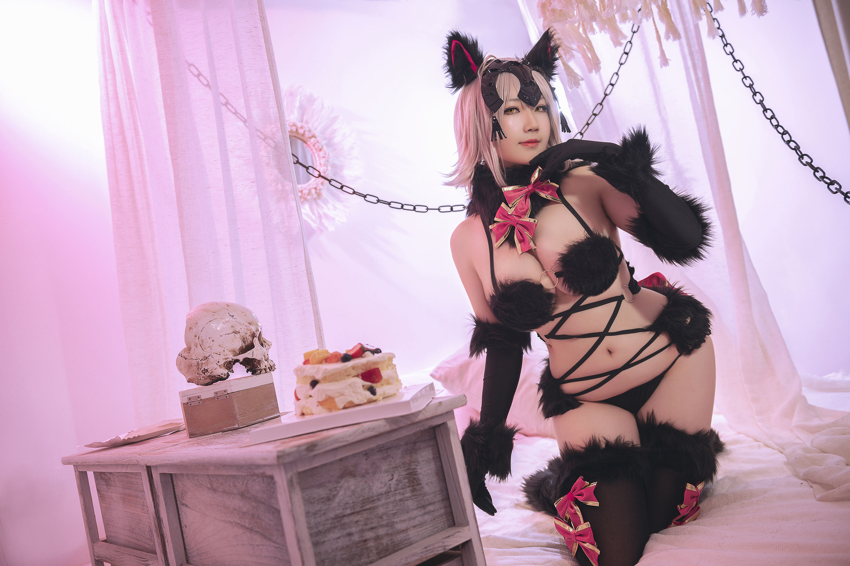 [网红COSER] 微肉感萌妹是本末末 - 贞德