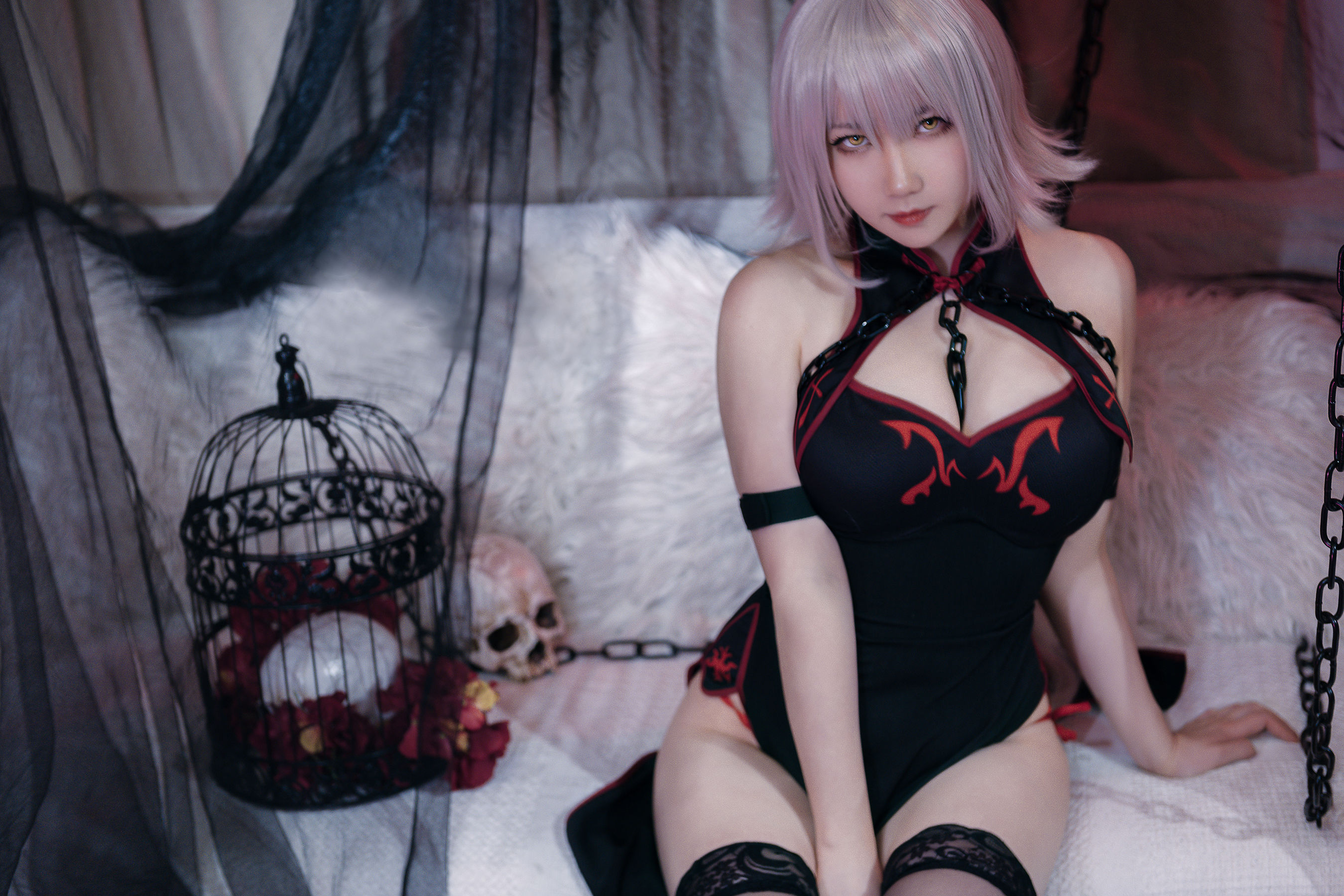 [网红COSER] 微肉感萌妹是本末末 - 贞德