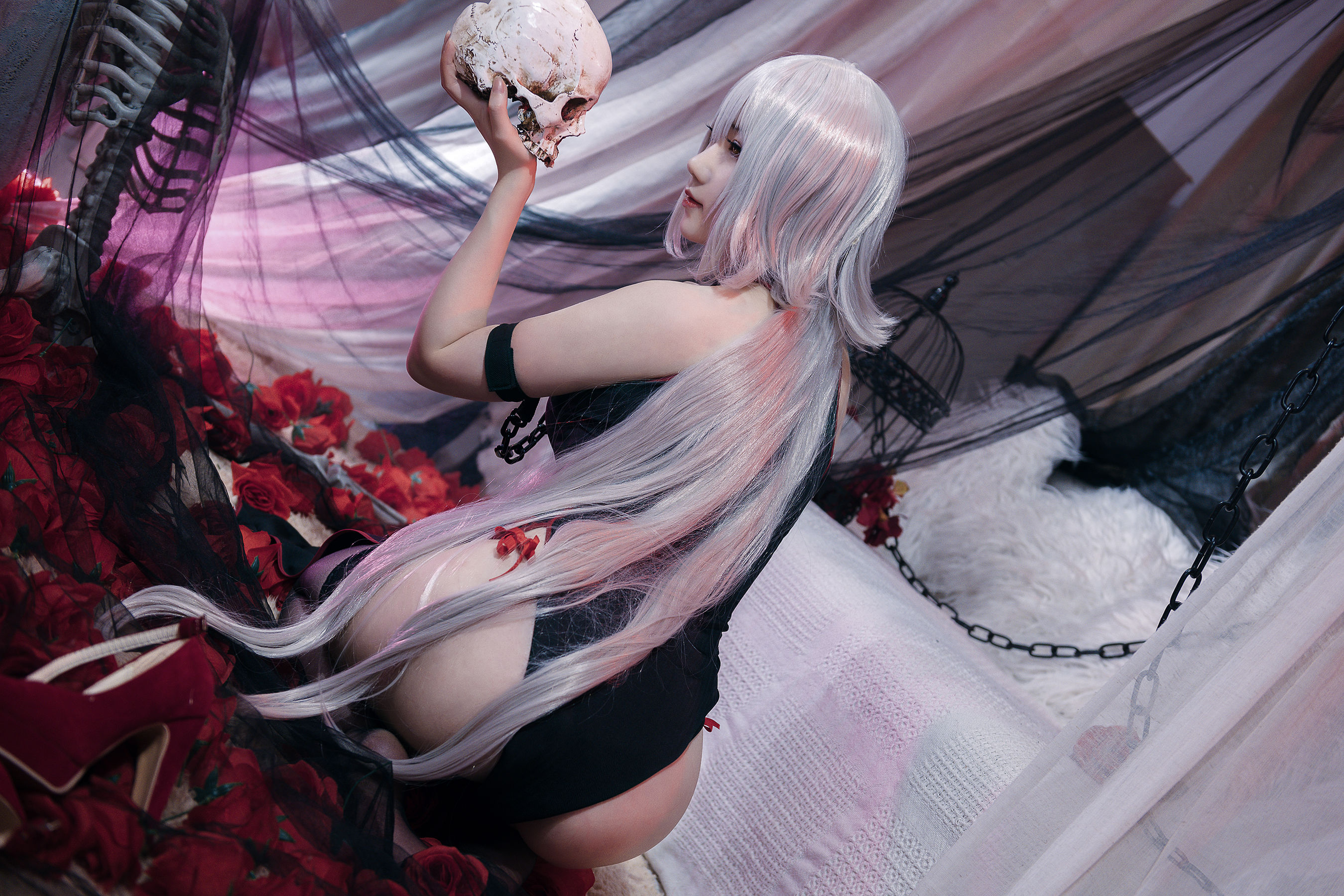 [网红COSER] 微肉感萌妹是本末末 - 贞德