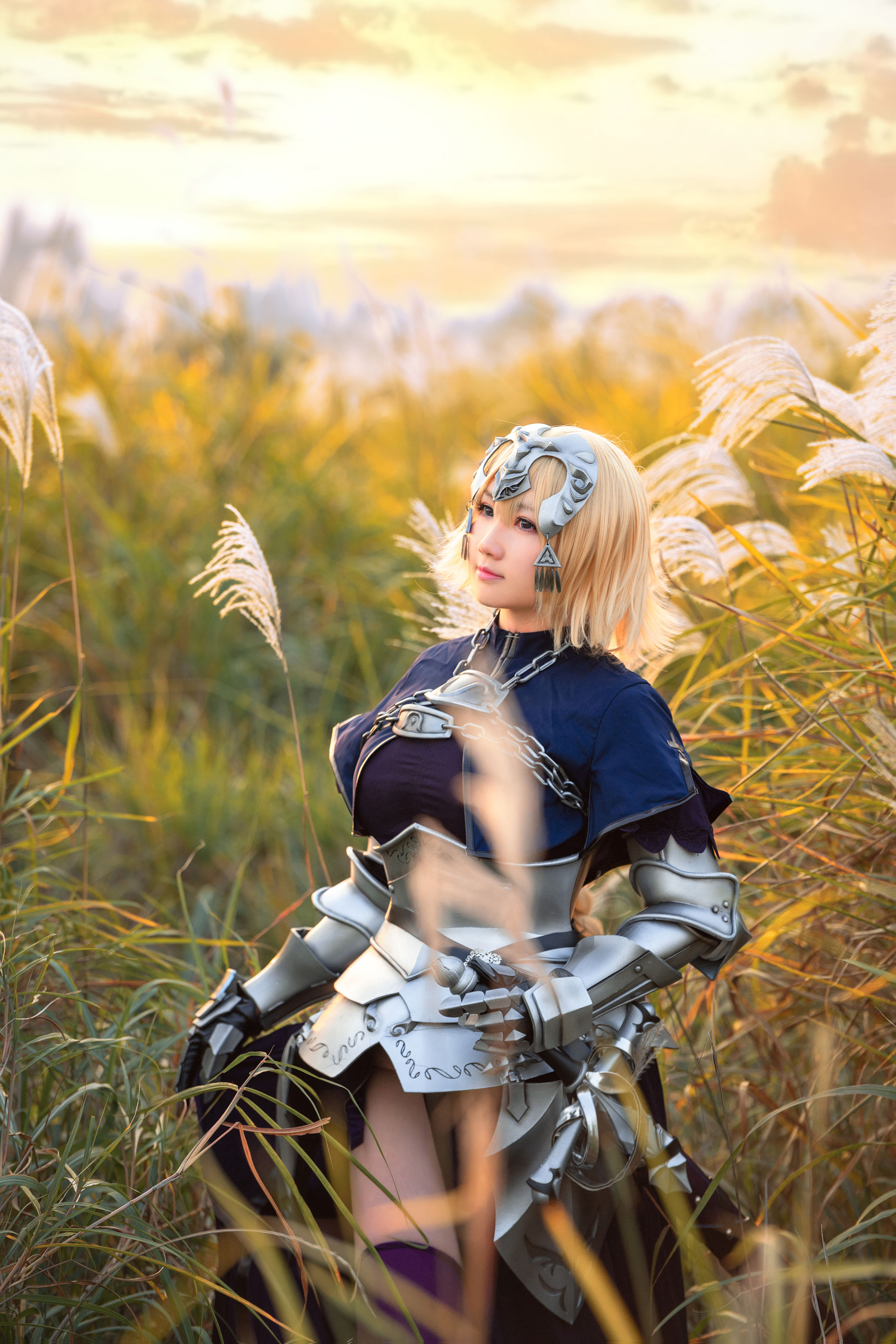[网红COSER] 微肉感萌妹是本末末 - 贞德