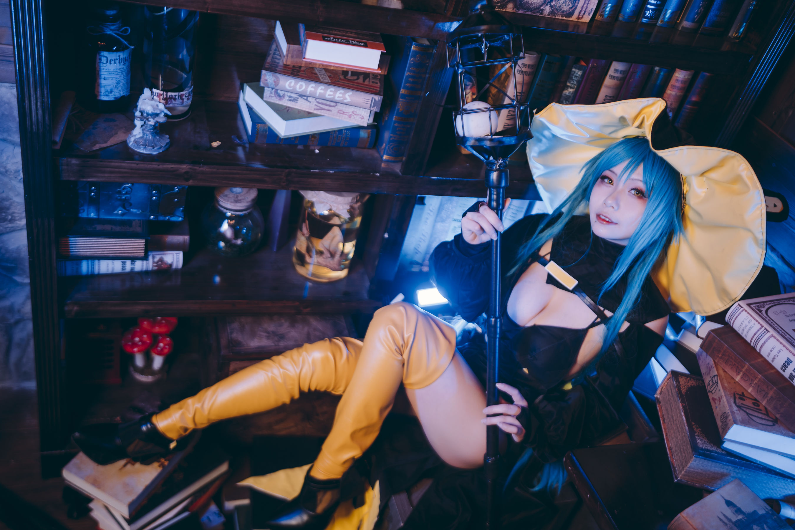 [网红COSER] 末夜787 - 黄棚树城