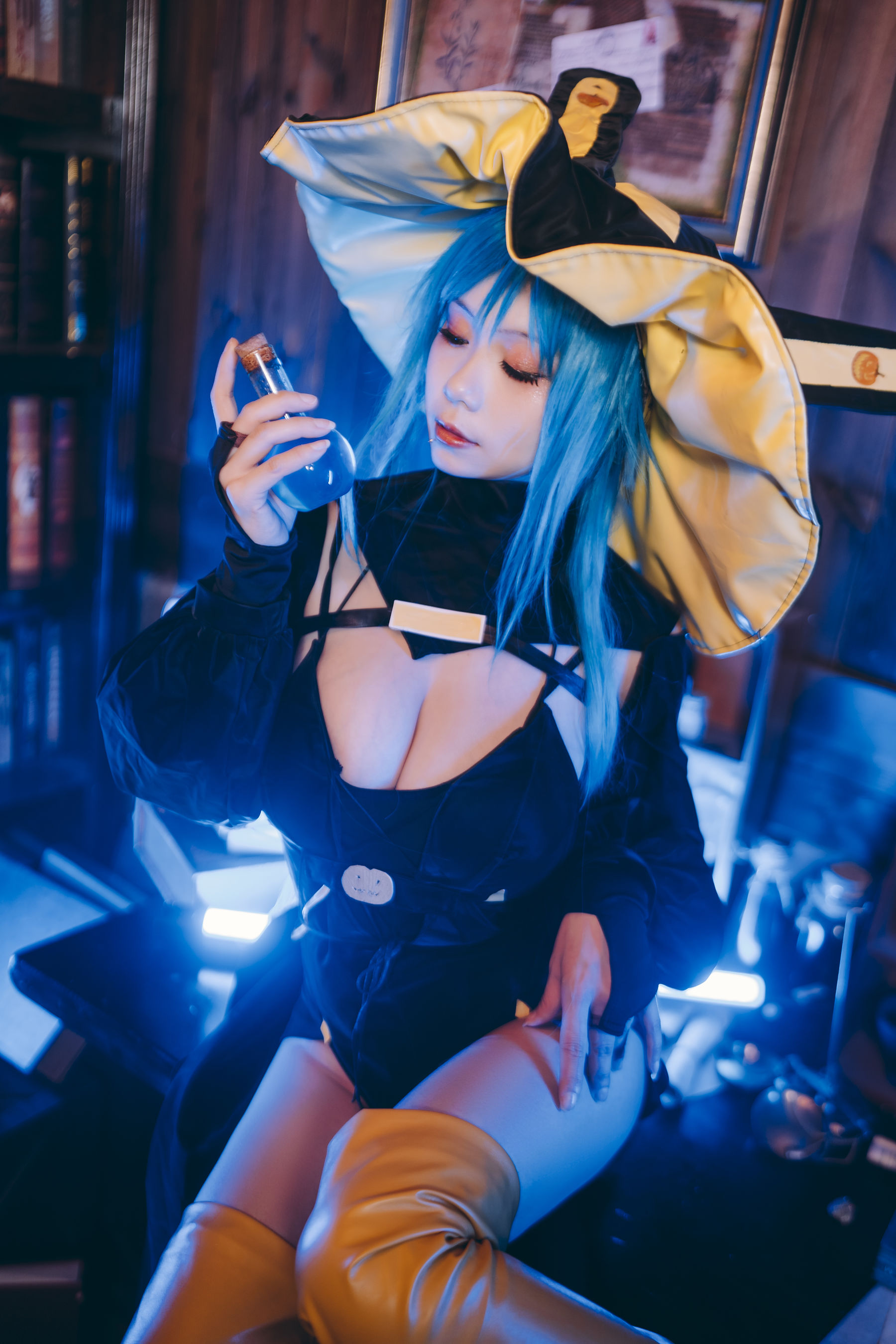 [网红COSER] 末夜787 - 黄棚树城