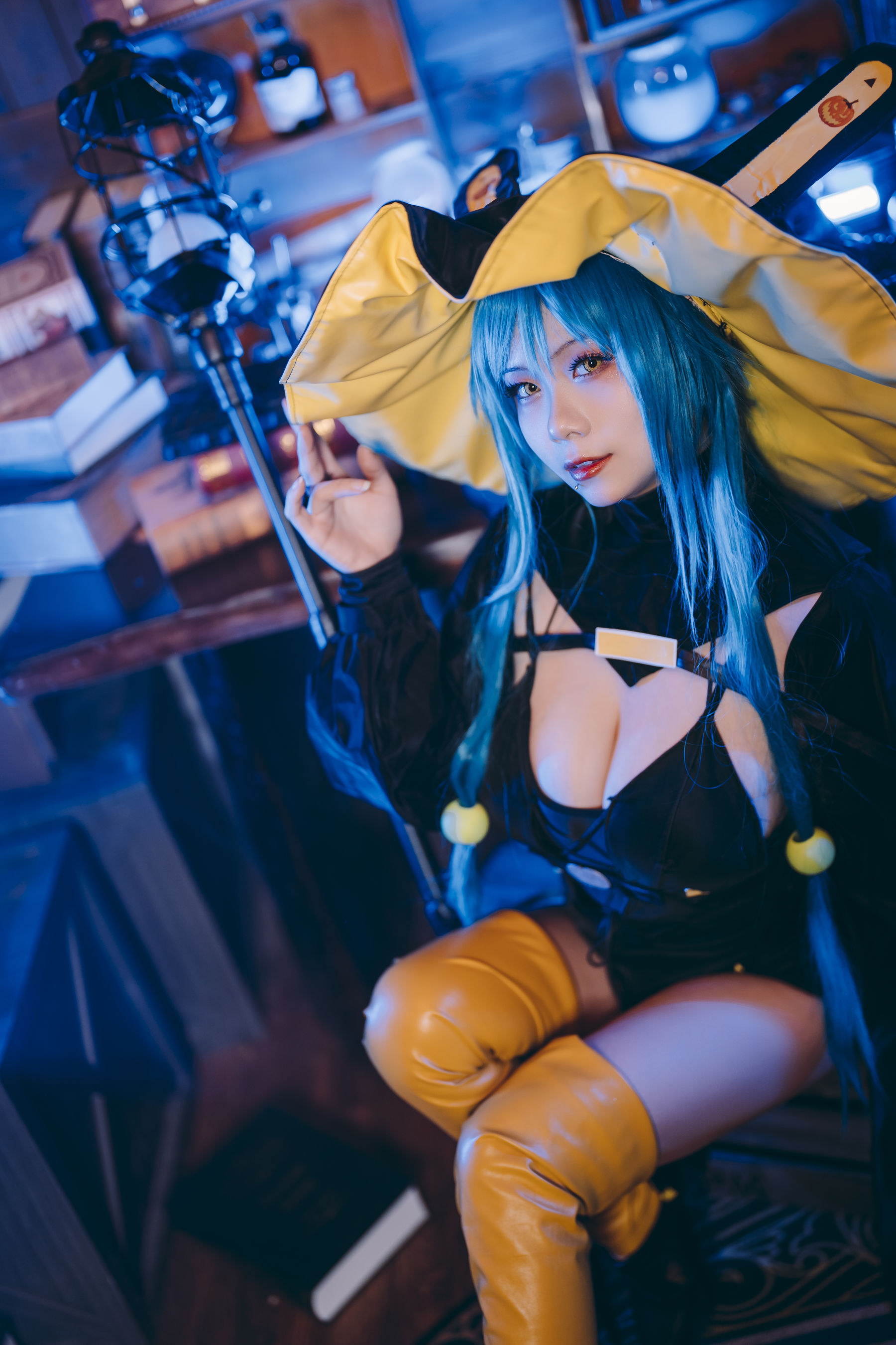 [网红COSER] 末夜787 - 黄棚树城