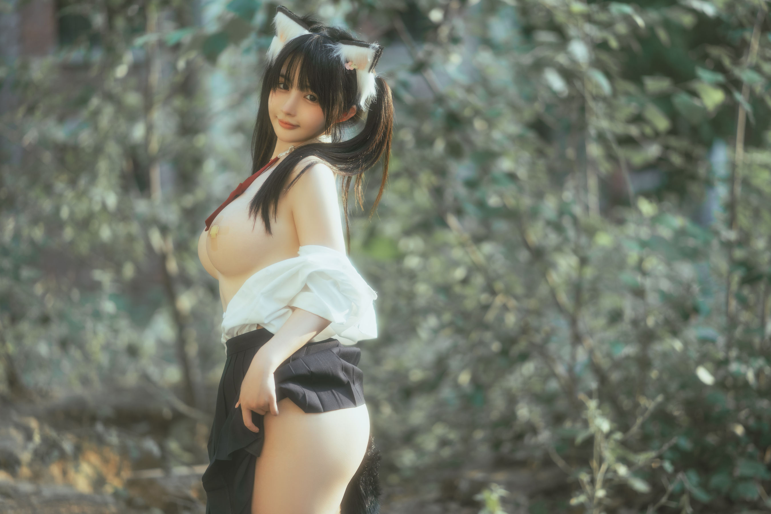 [网红COSER] 桜井宁宁 - 废墟JK