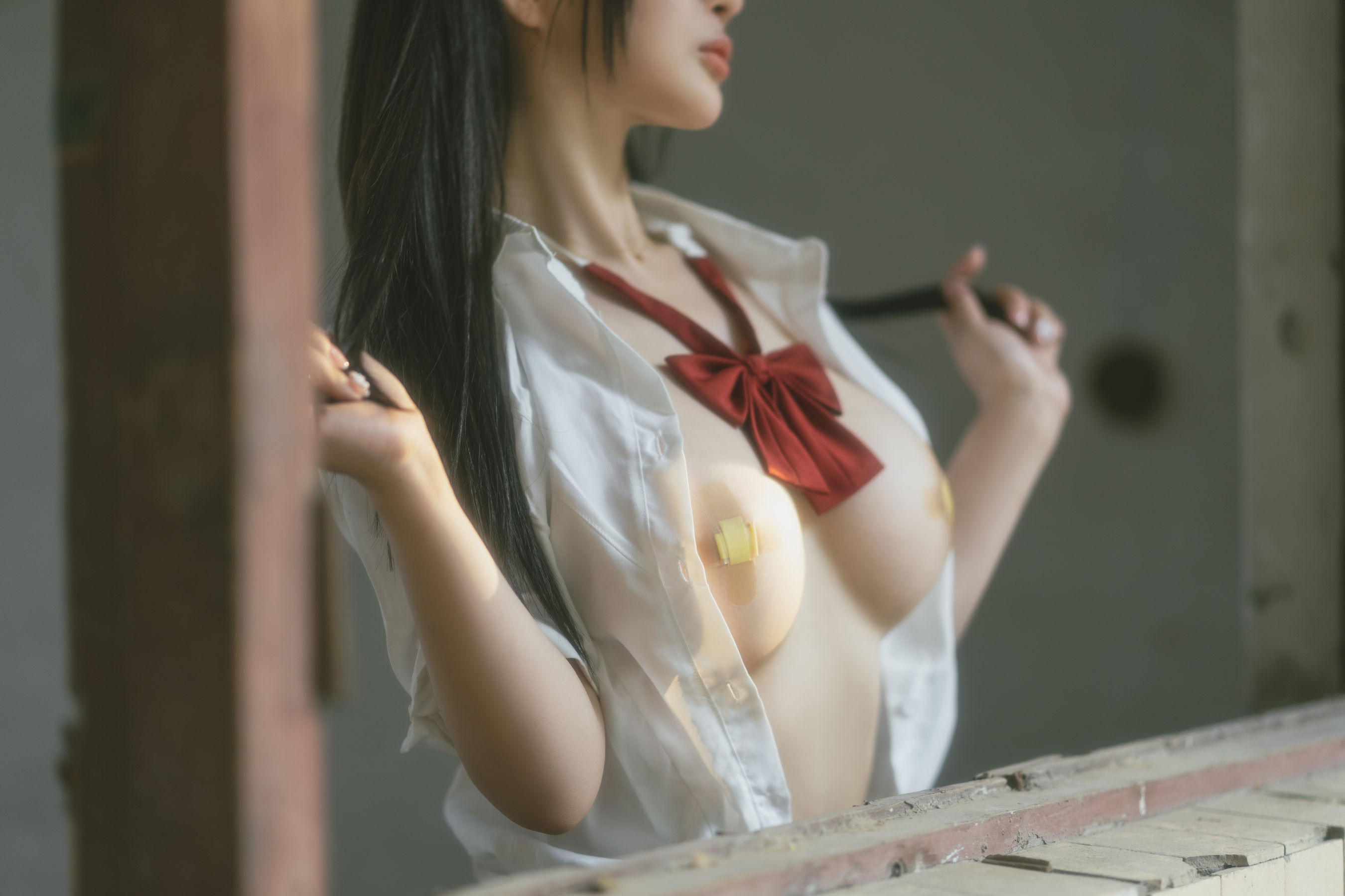 [网红COSER] 桜井宁宁 - 废墟JK