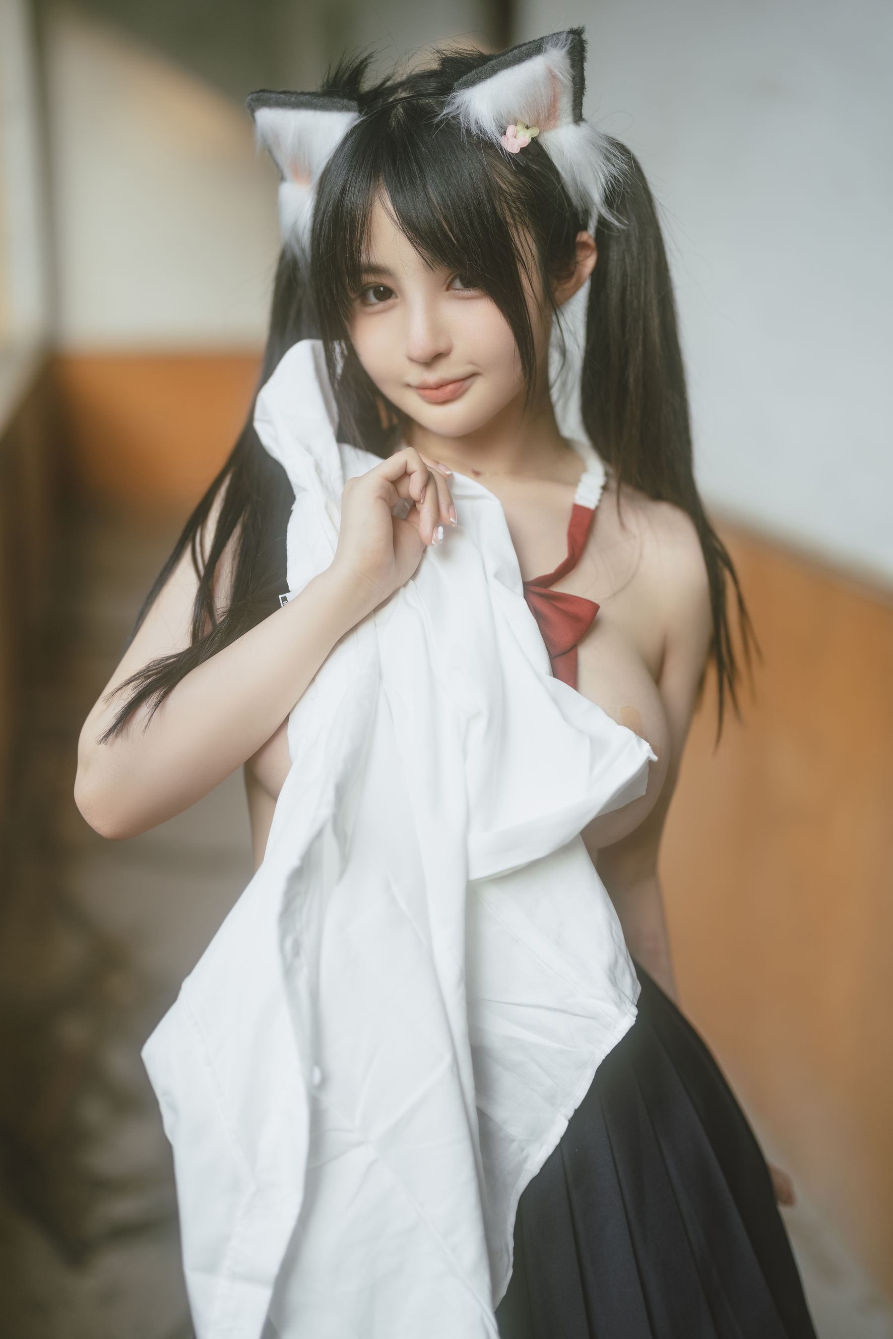 [网红COSER] 桜井宁宁 - 废墟JK