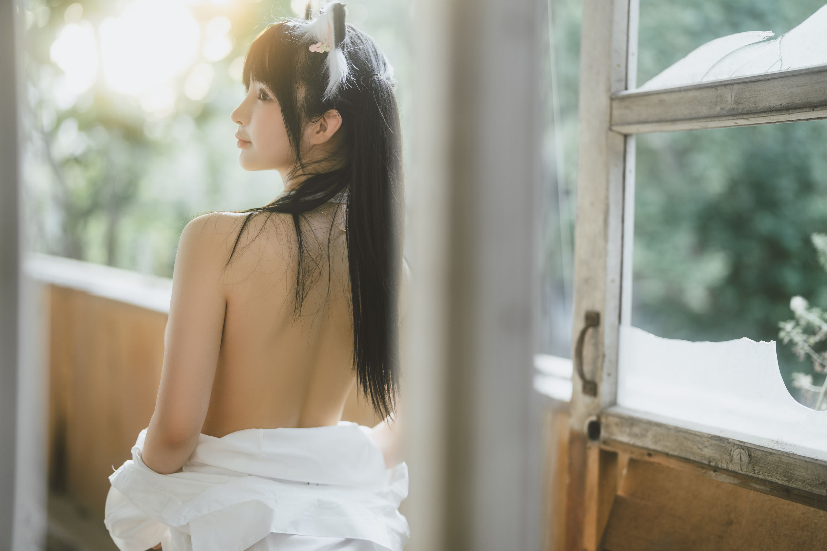 [网红COSER] 桜井宁宁 - 废墟JK