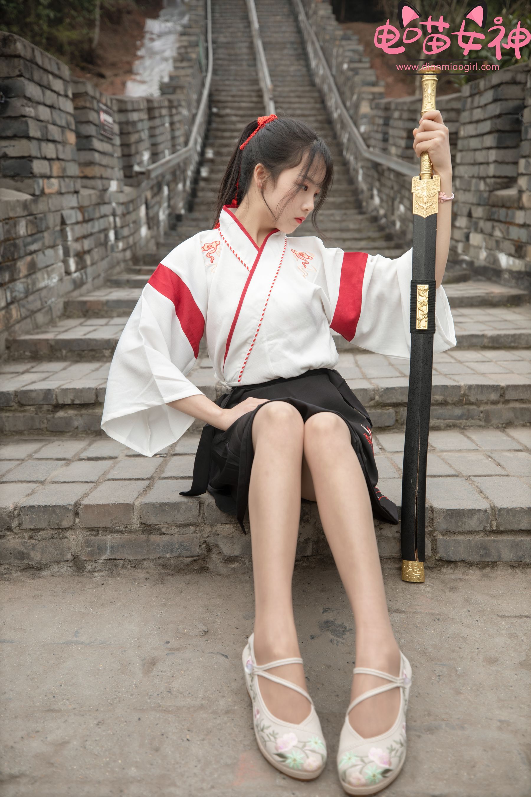 [网红COSER] 电喵女神 - 灵唯 长城古装