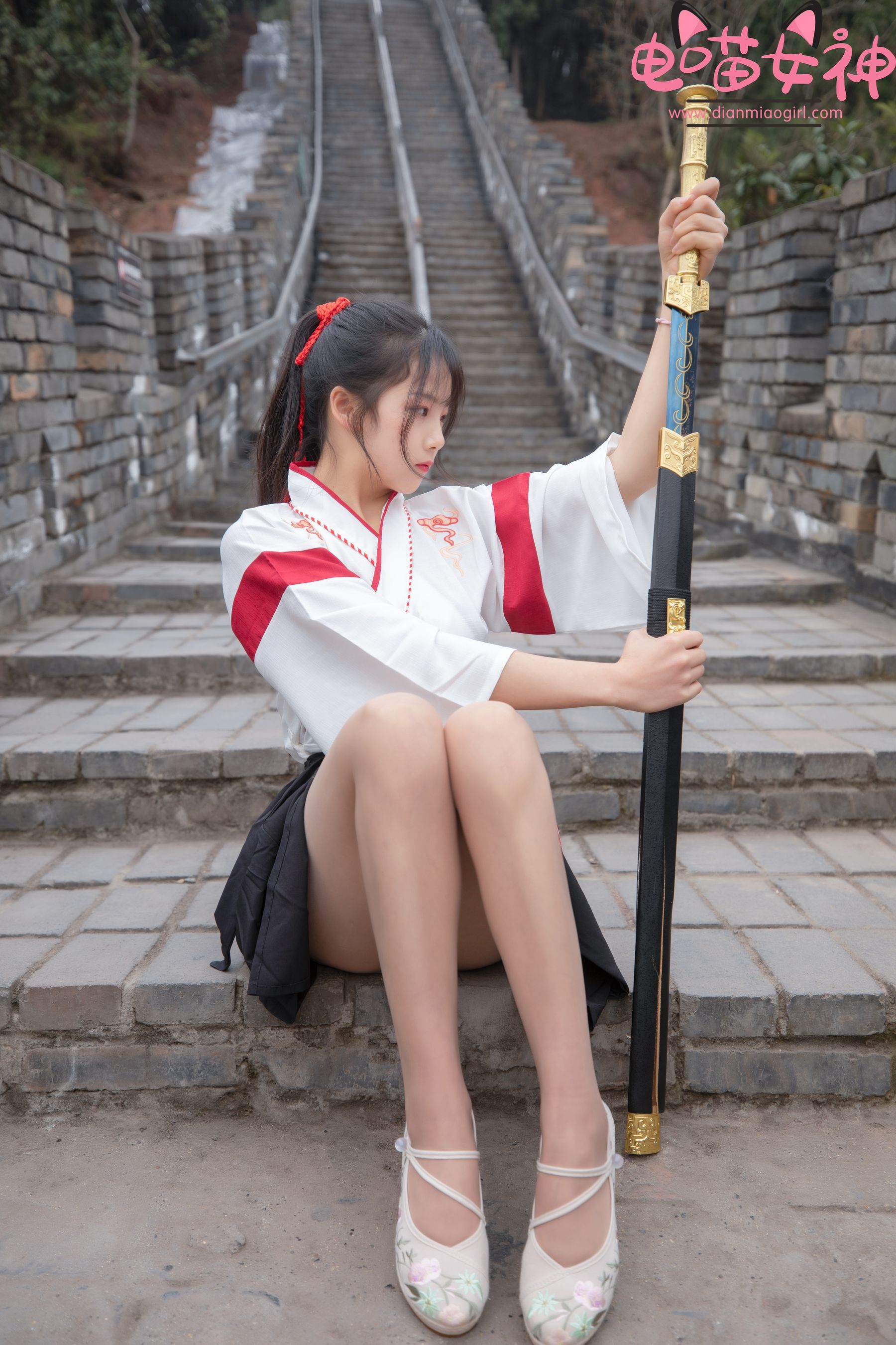 [网红COSER] 电喵女神 - 灵唯 长城古装