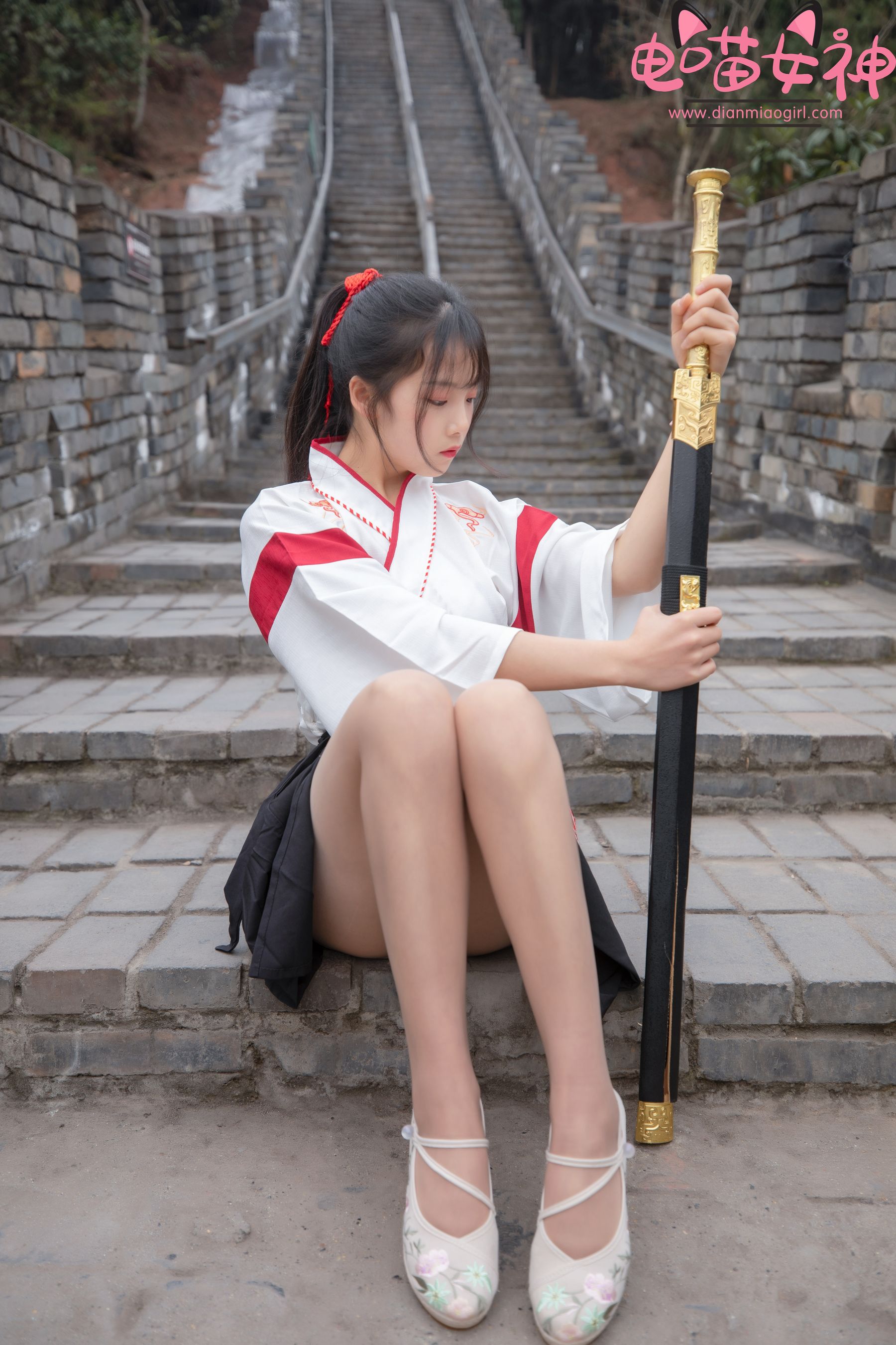 [网红COSER] 电喵女神 - 灵唯 长城古装