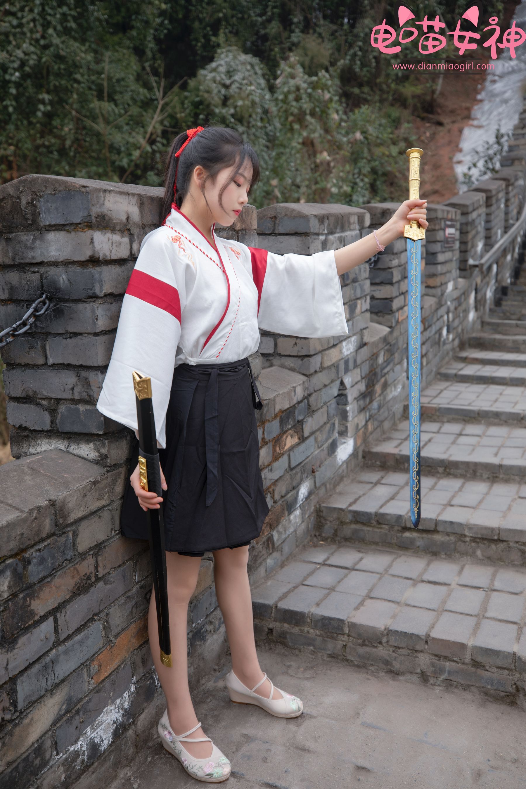 [网红COSER] 电喵女神 - 灵唯 长城古装