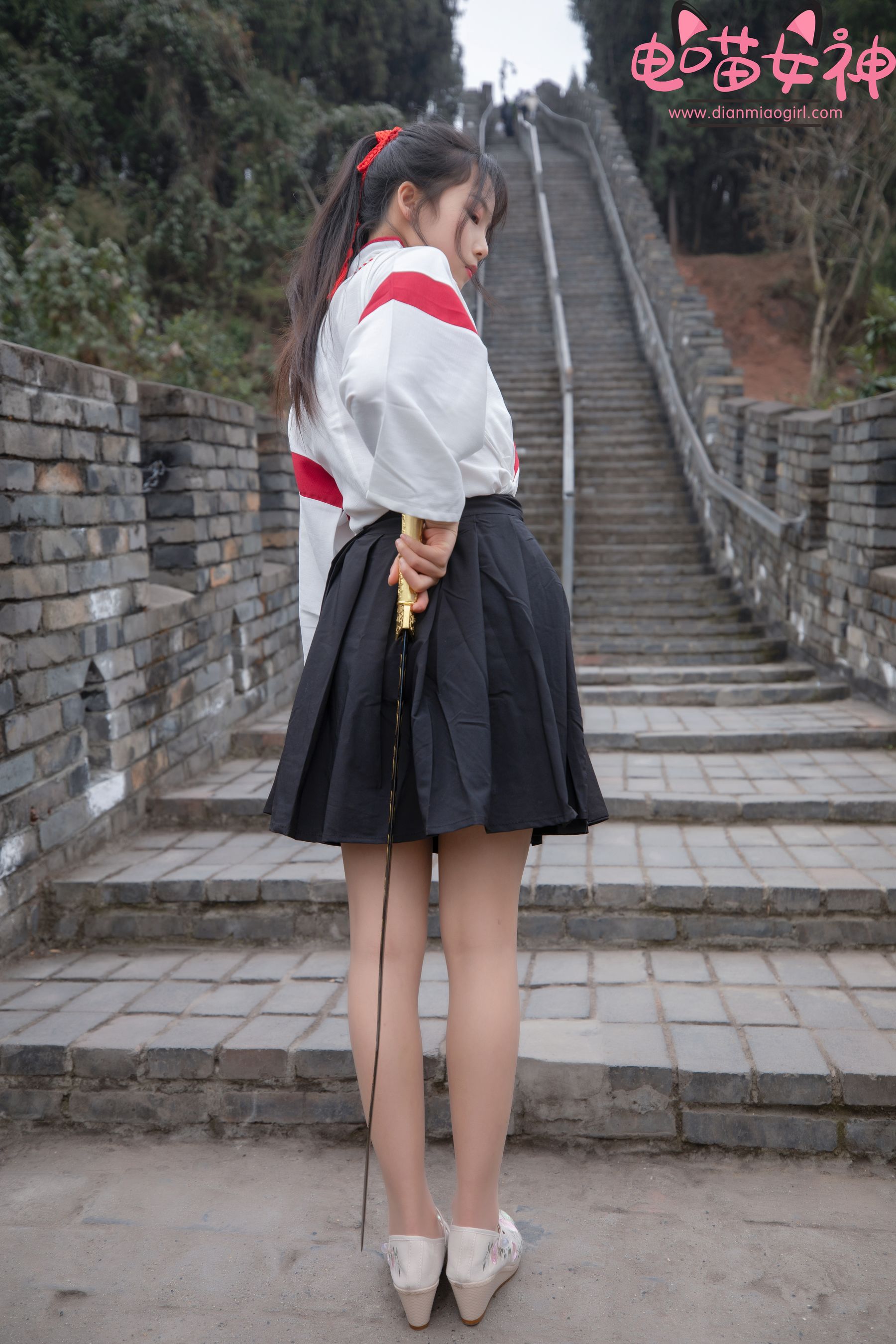[网红COSER] 电喵女神 - 灵唯 长城古装