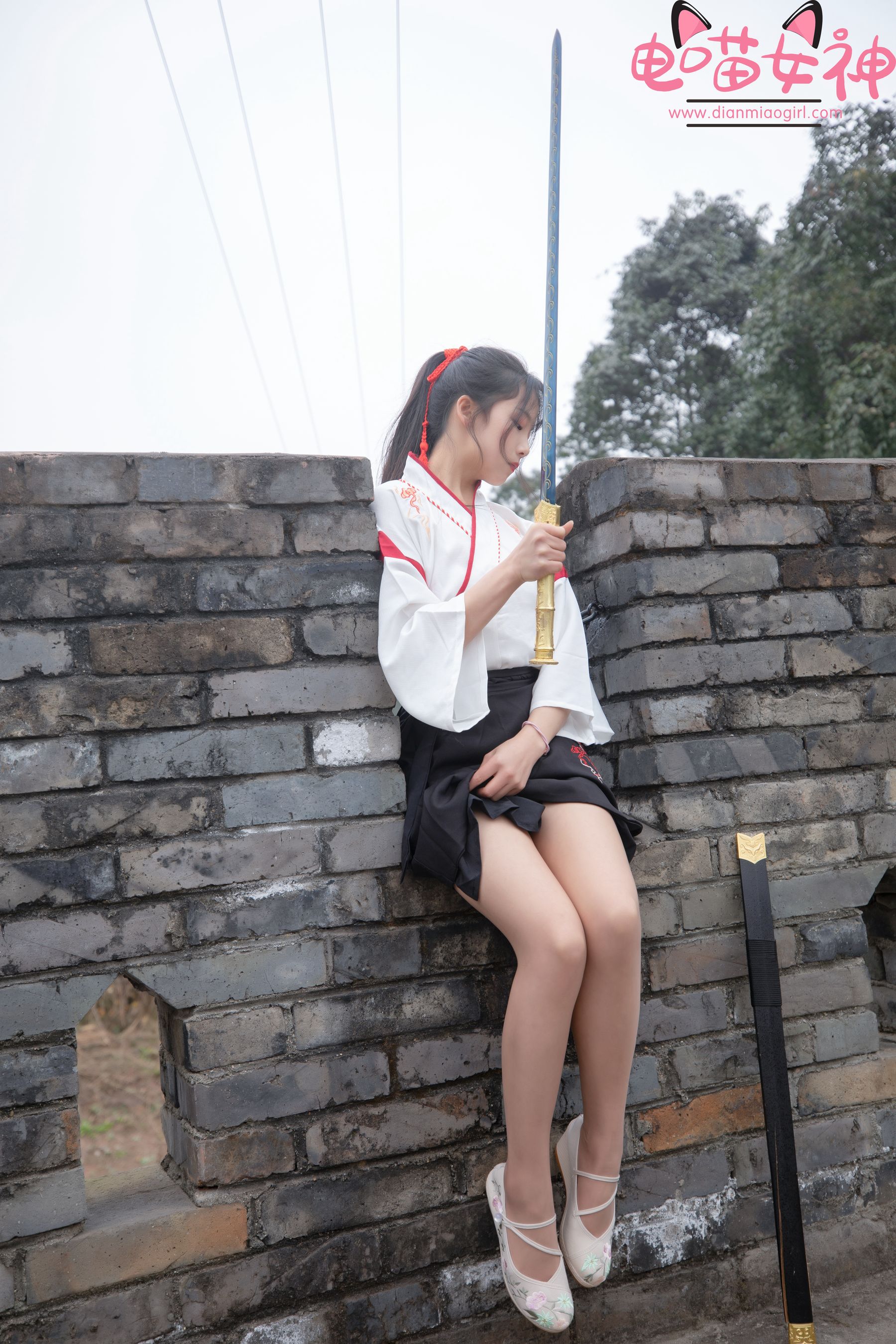 [网红COSER] 电喵女神 - 灵唯 长城古装