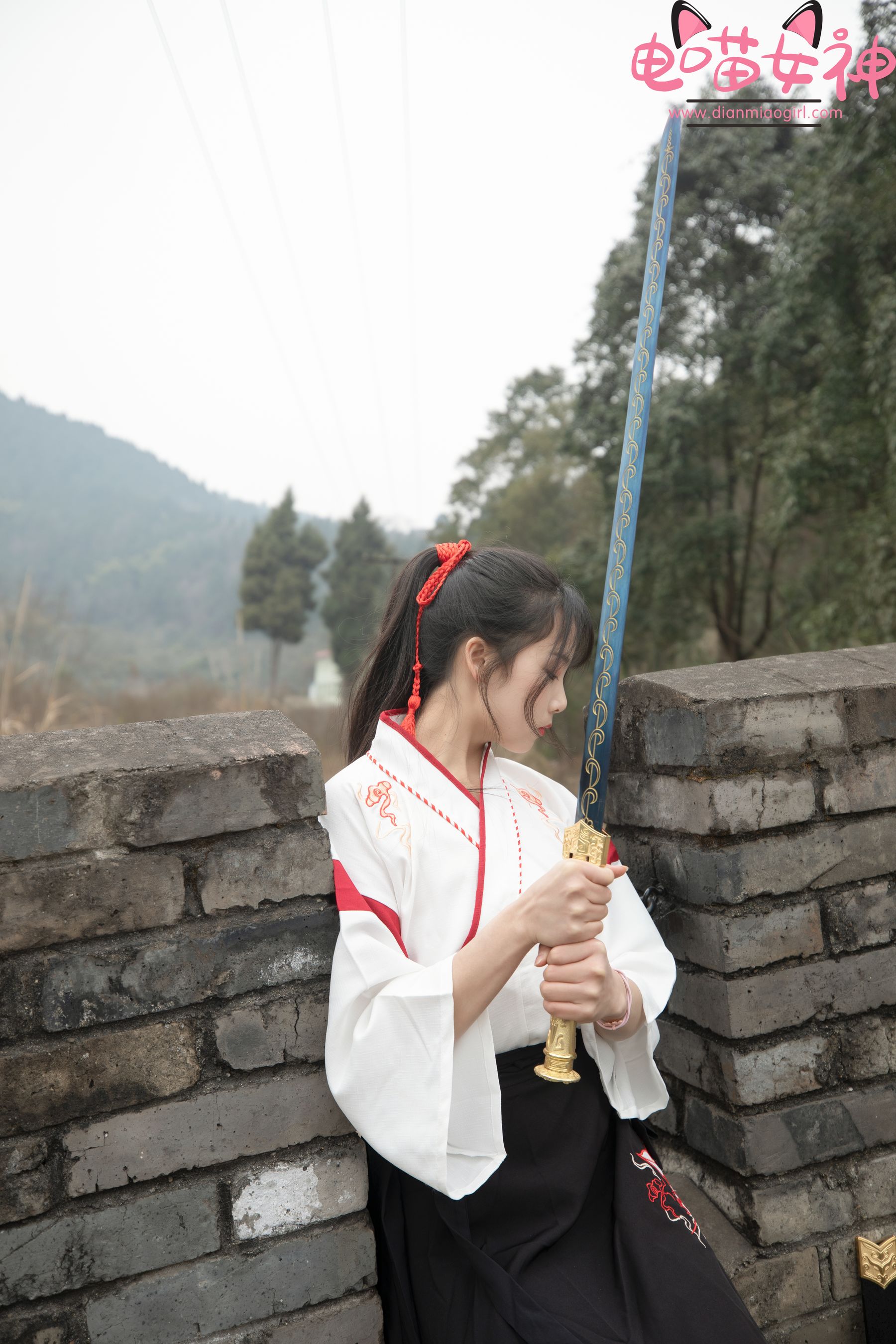 [网红COSER] 电喵女神 - 灵唯 长城古装