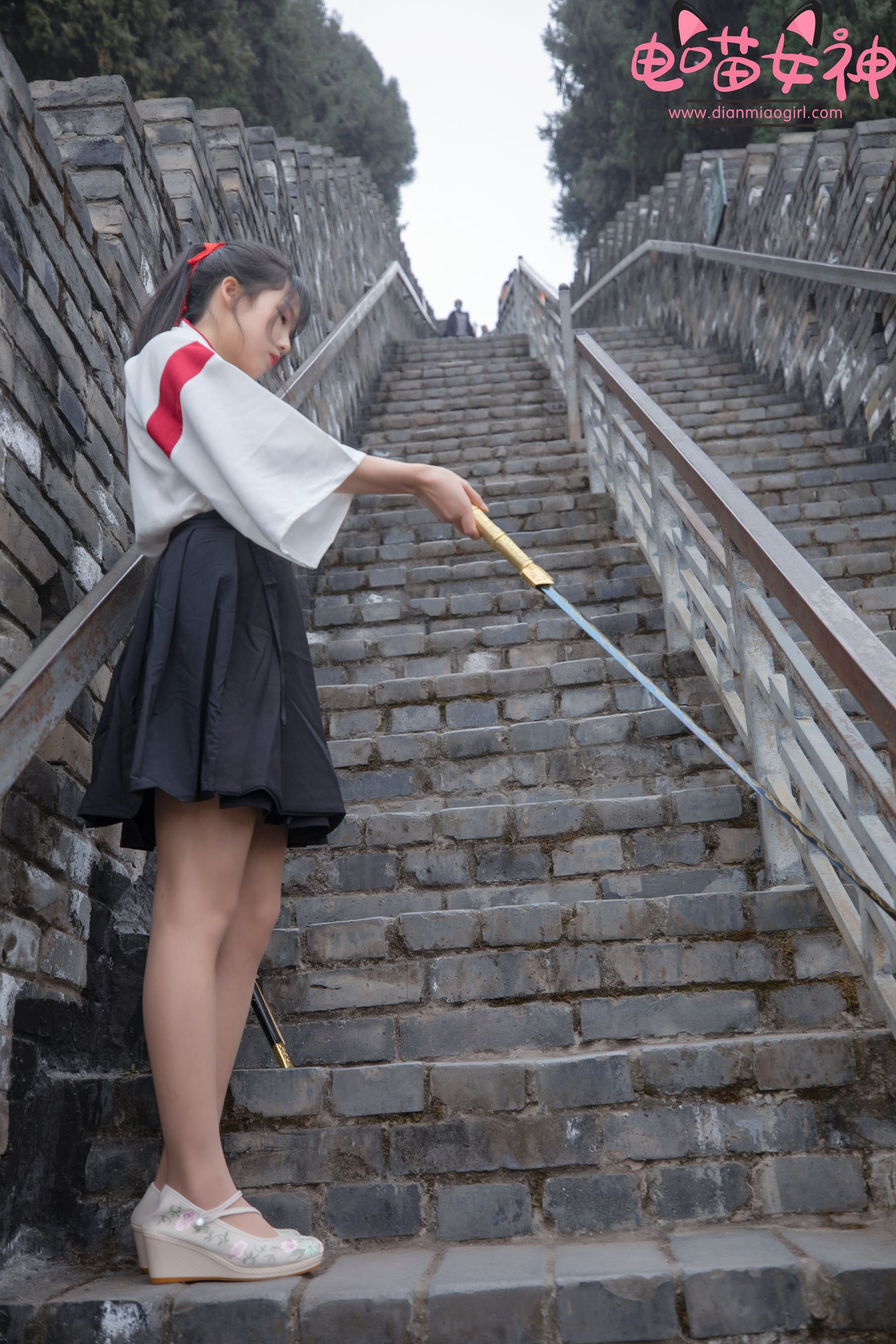 [网红COSER] 电喵女神 - 灵唯 长城古装