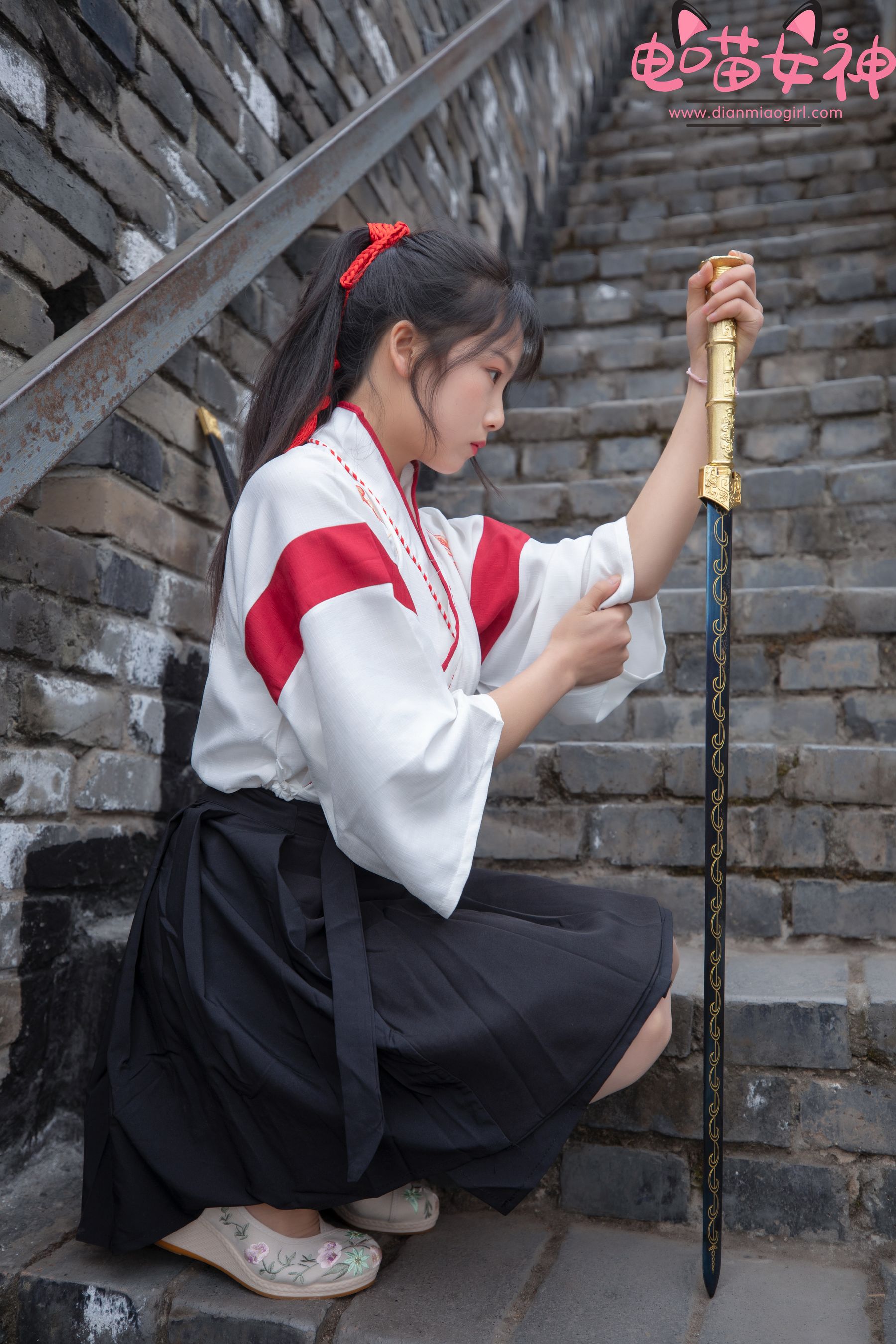[网红COSER] 电喵女神 - 灵唯 长城古装