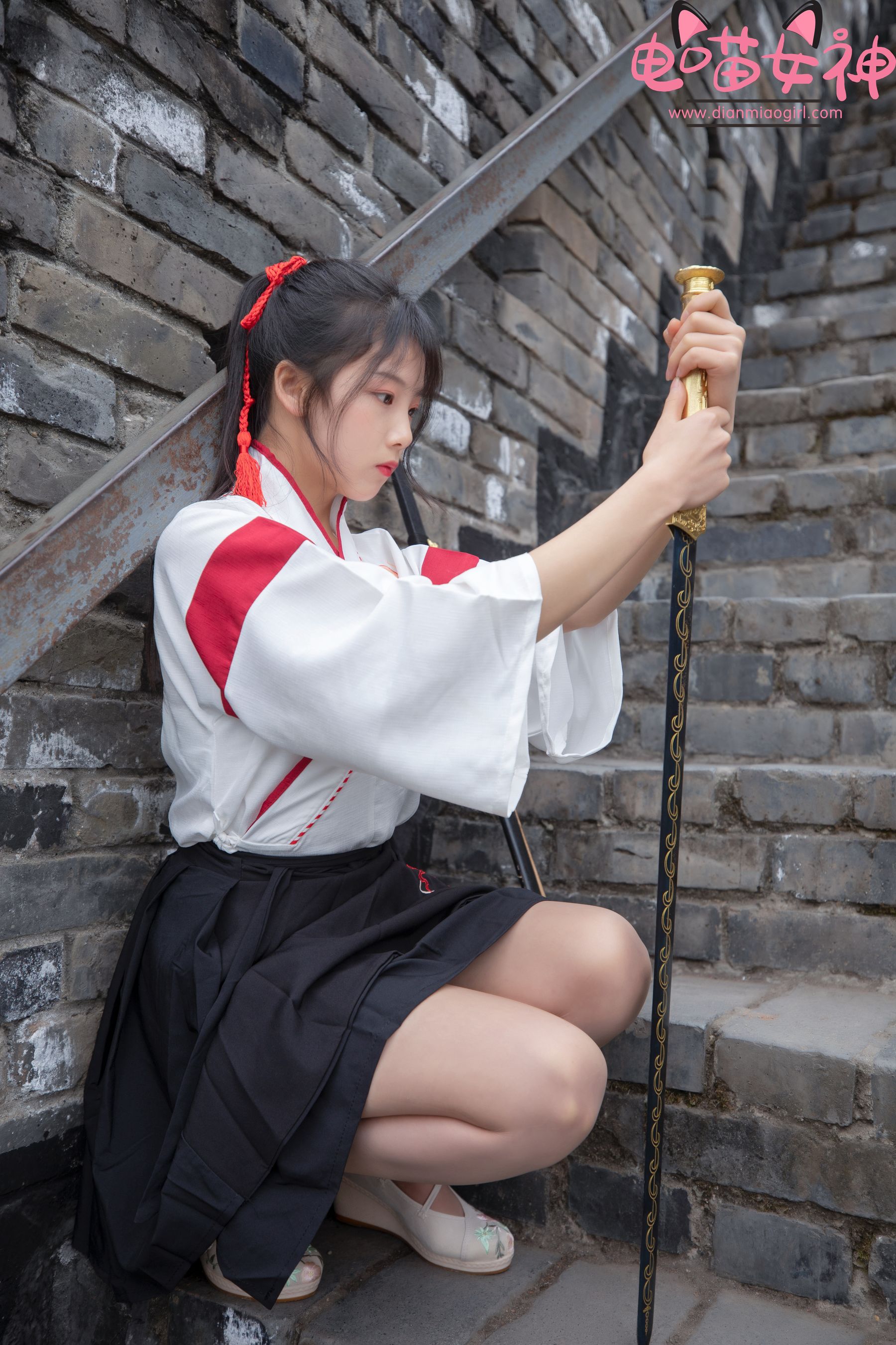 [网红COSER] 电喵女神 - 灵唯 长城古装