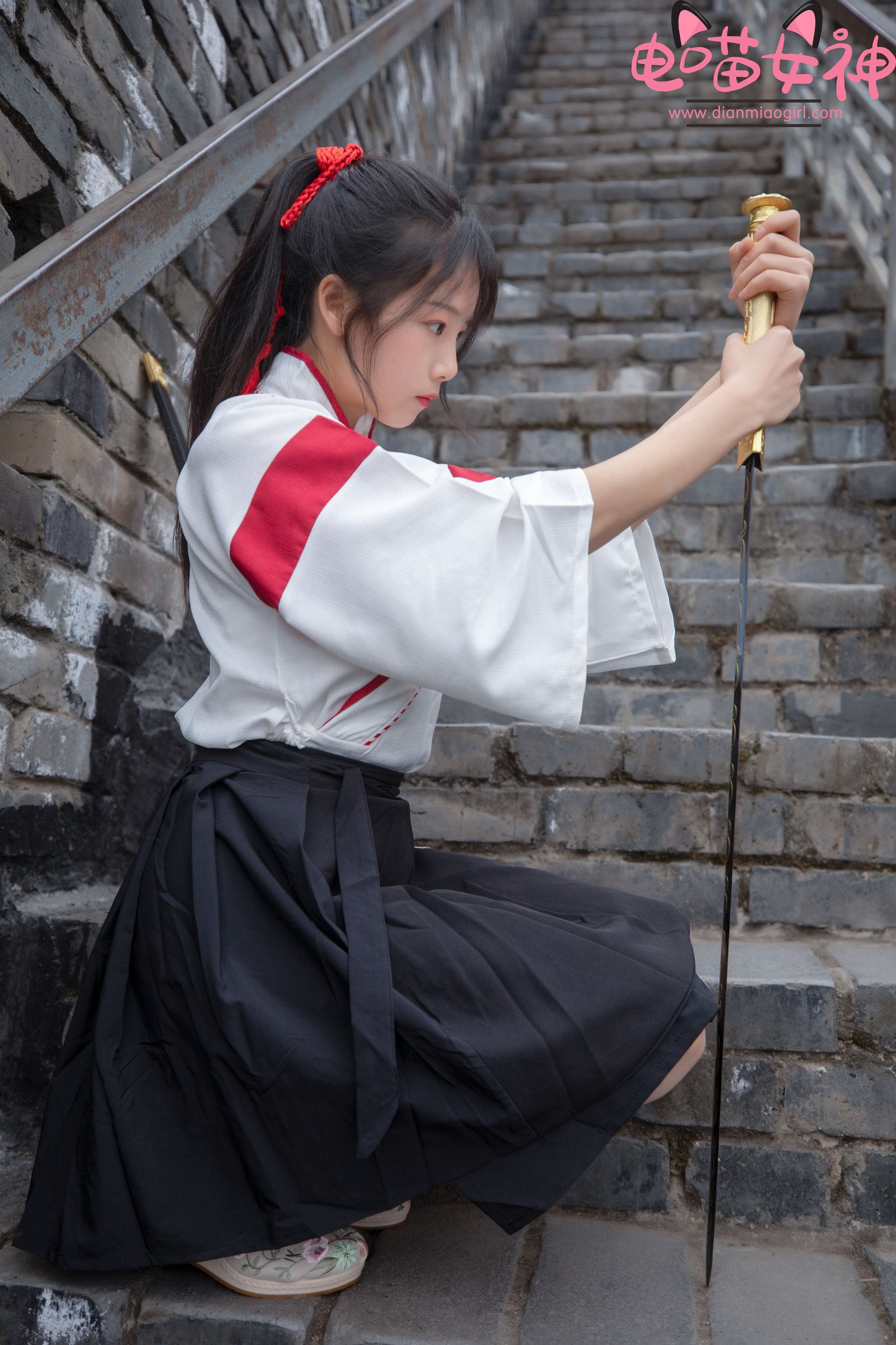 [网红COSER] 电喵女神 - 灵唯 长城古装