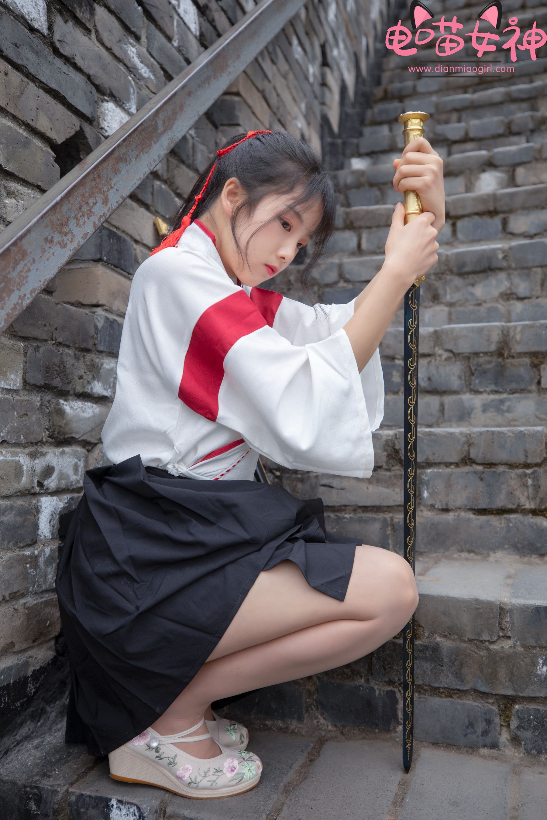 [网红COSER] 电喵女神 - 灵唯 长城古装